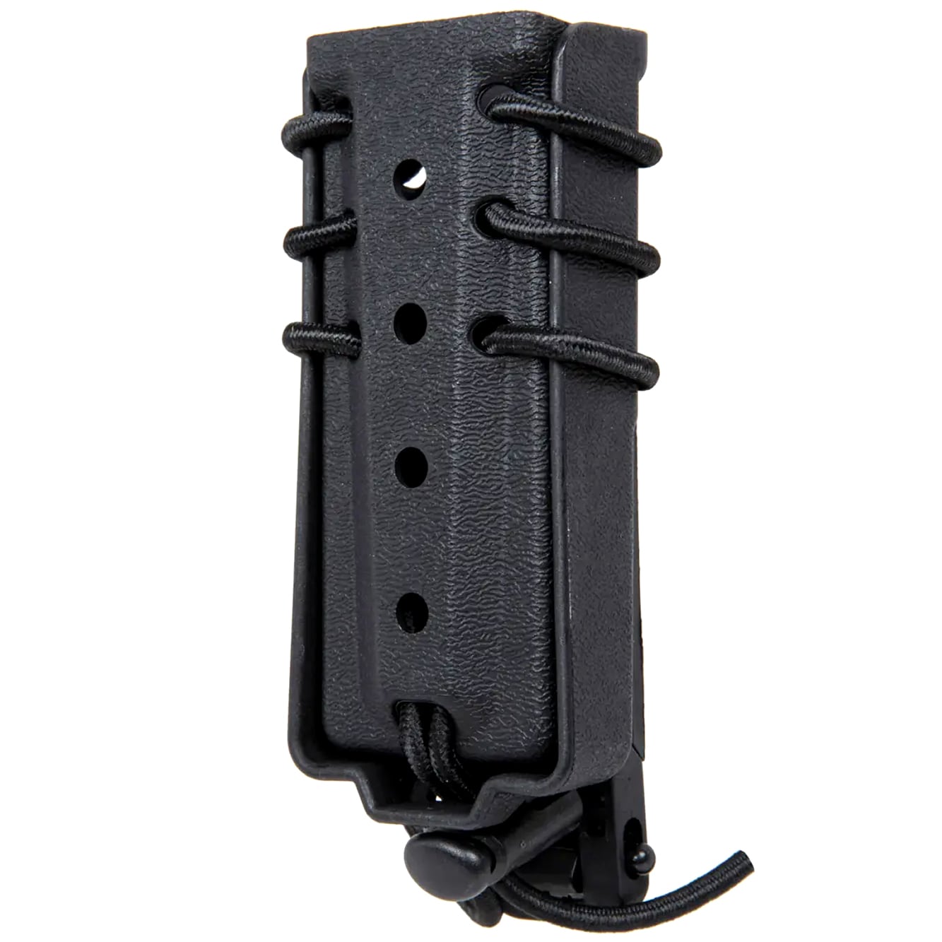 Wosport Urban Assault Long Quick Pull 9 mm Magazine Pouch - Black