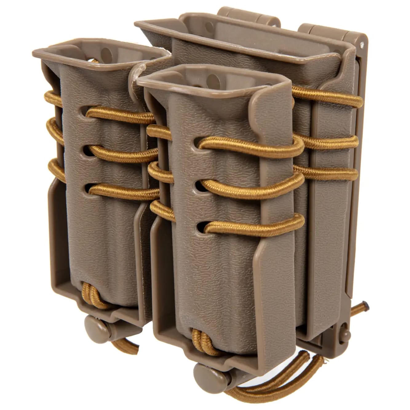 Wosport Urban Assault Quick Pull Pouch Set for M4/M16 and pistol magazines - Tan