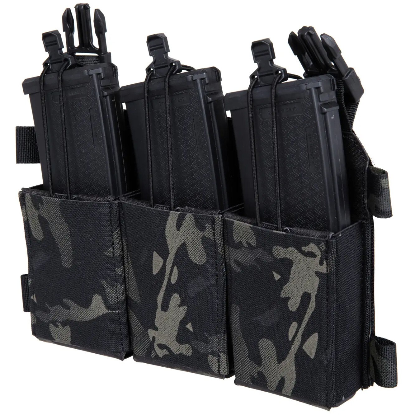 Primal Gear Triple Flexible Pouch for rifle magazines - MultiCam Black
