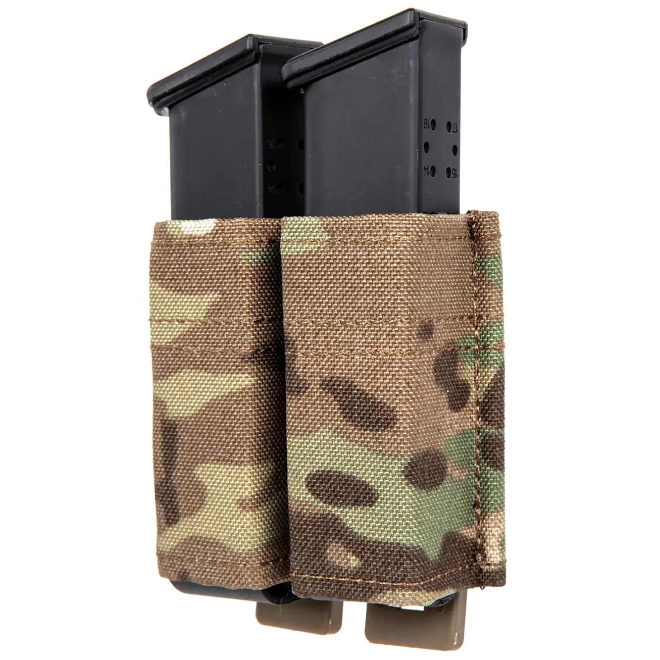 Wosport Double Pouch for 9 mm magazines - MultiCam