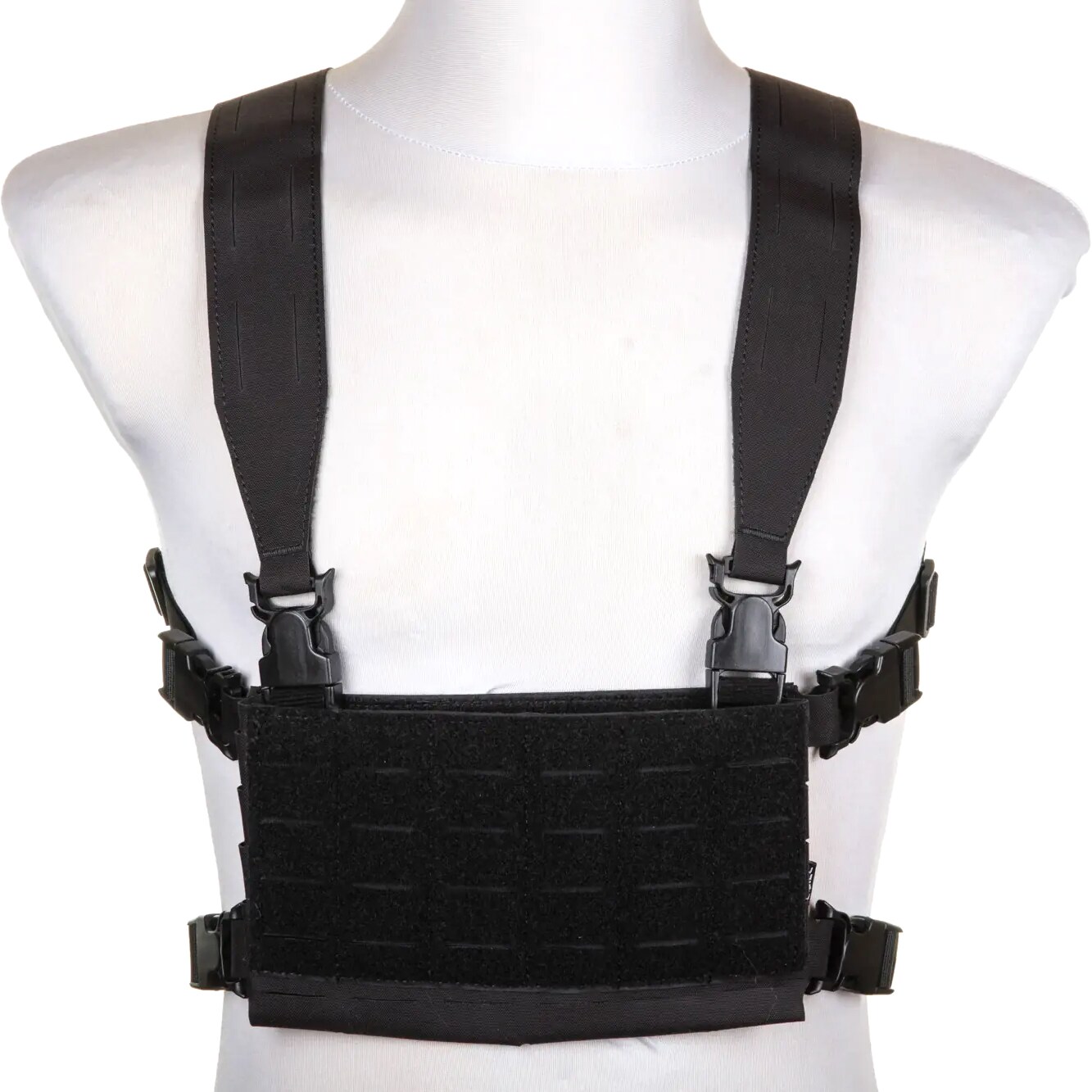 Primal Gear Chest Rig Panel Tactical Vest - Black