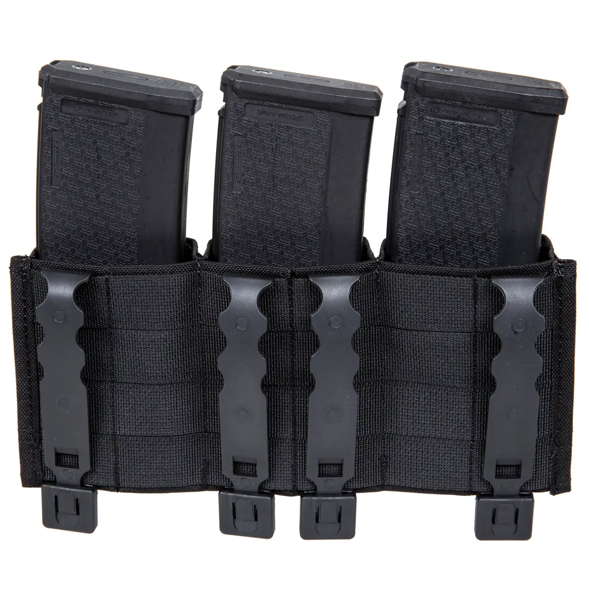 Wosport Triple pouch for 7.62 mm magazines - Black