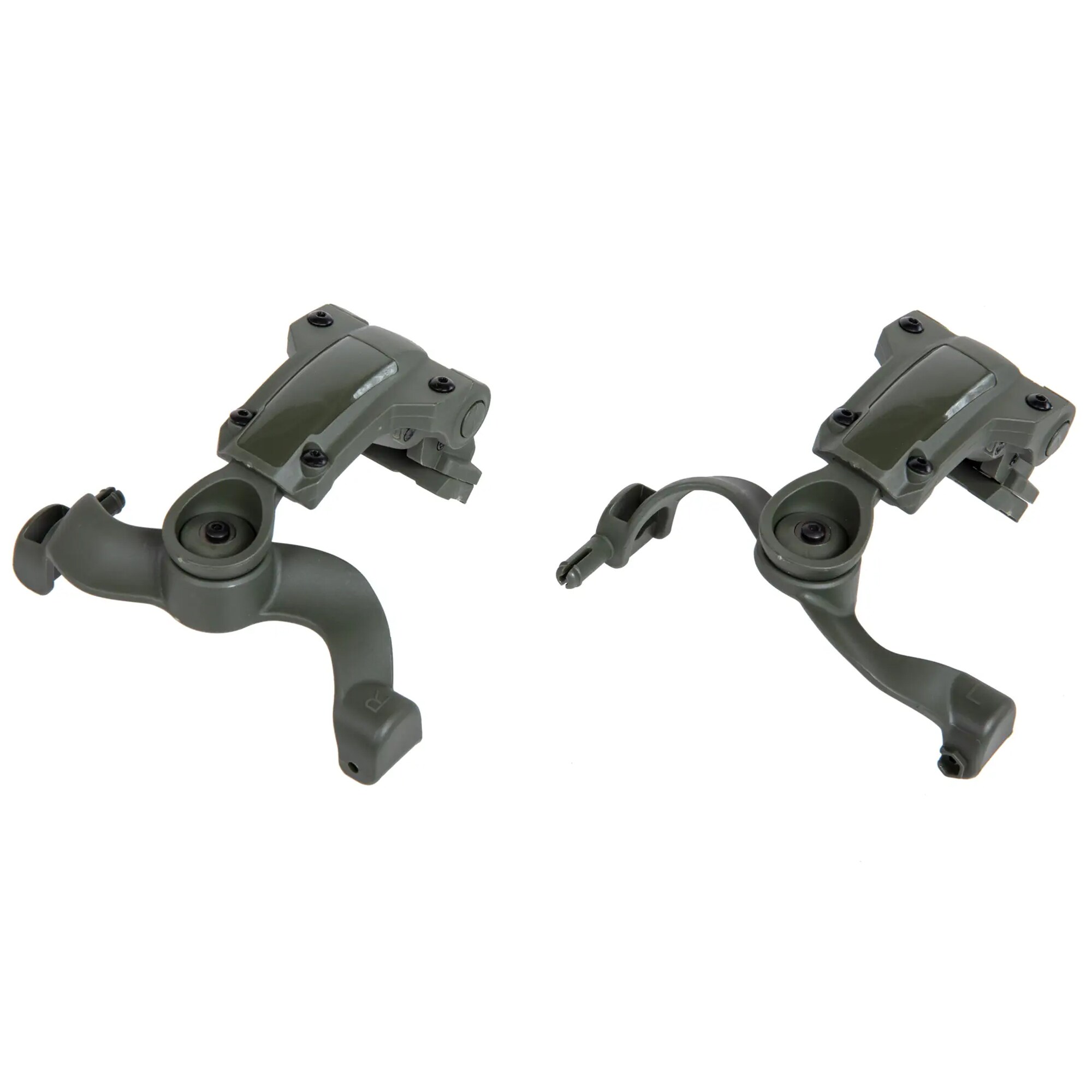 Wosport Comtac Headphone Adapter for Helmets with ARC Gen 5 Rails - Olive