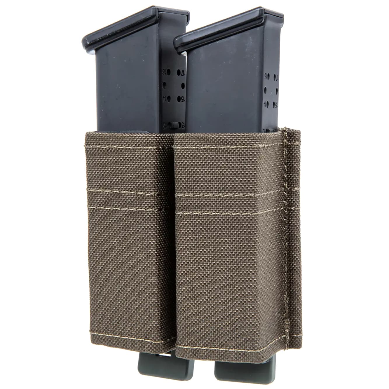 Wosport Double pouch for 9 mm magazines - Ranger Green
