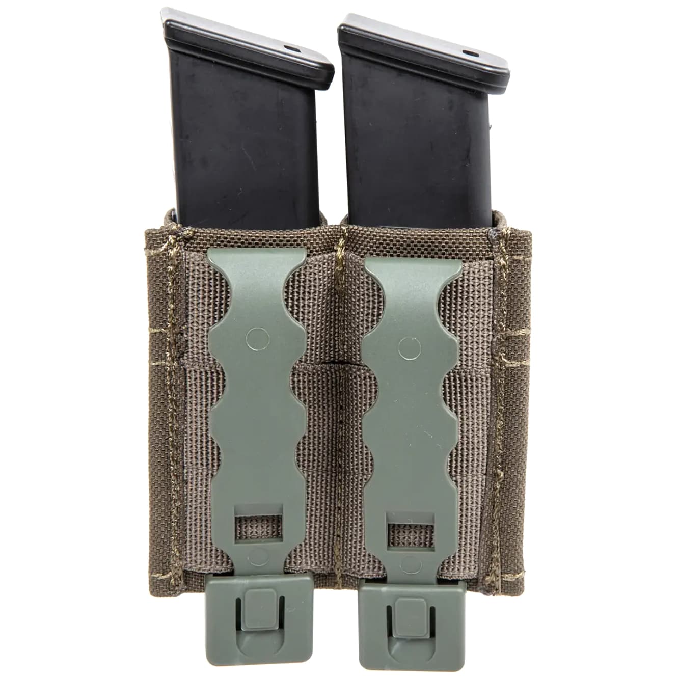 Wosport Double pouch for 9 mm magazines - Ranger Green