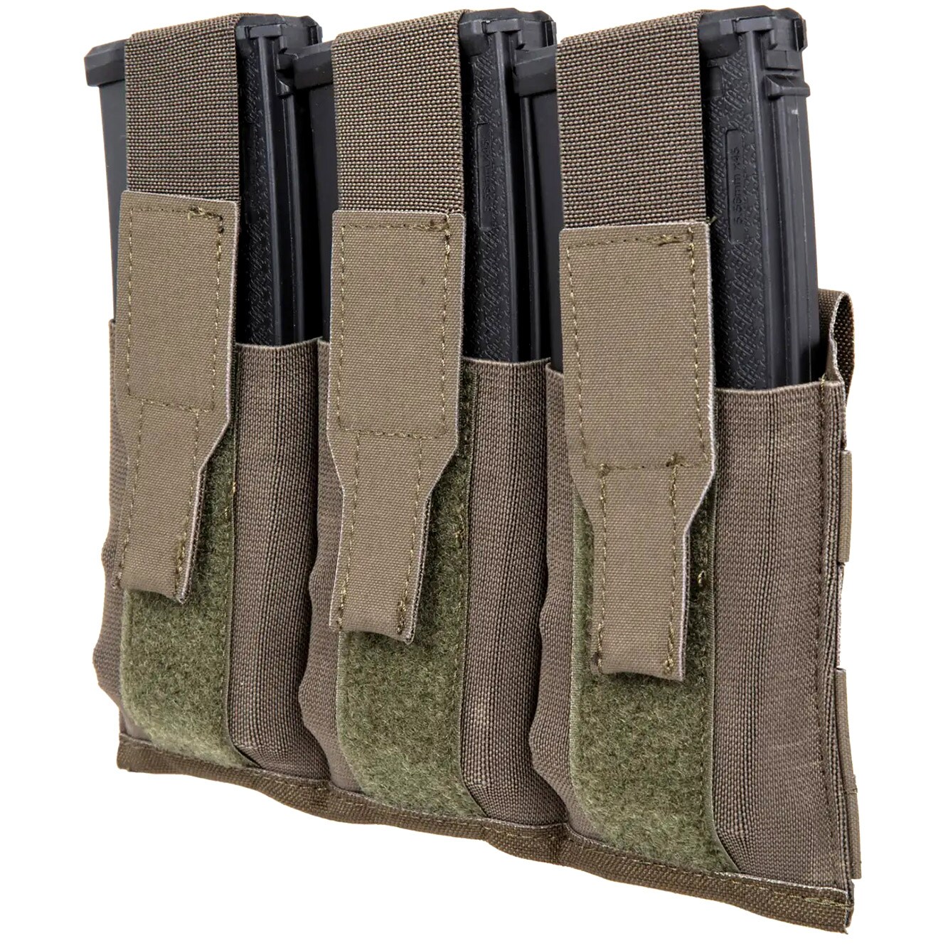 Wosport Triple pouch for SMG magazines - Ranger Green