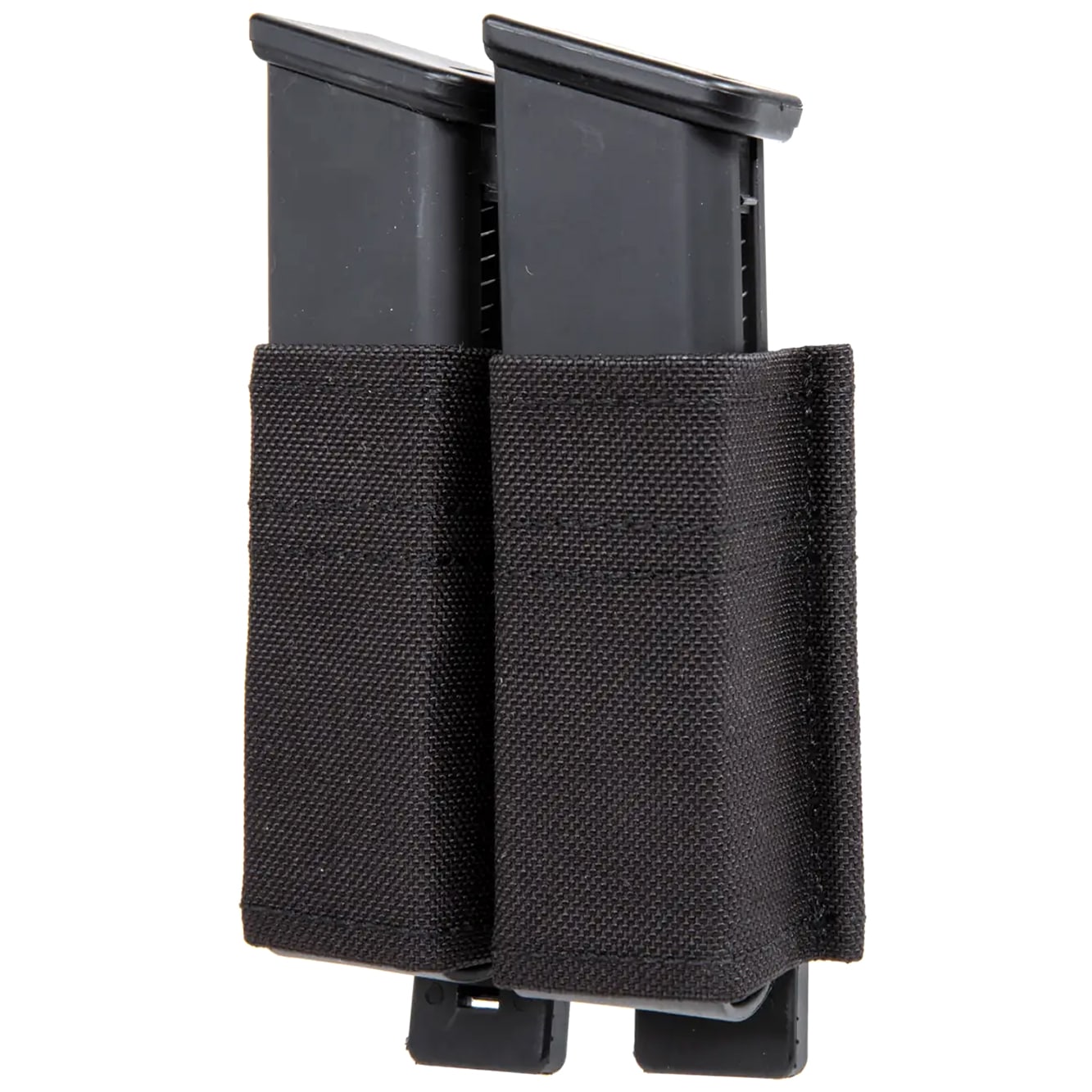 Wosport Double Pouch for 9 mm magazines - Black