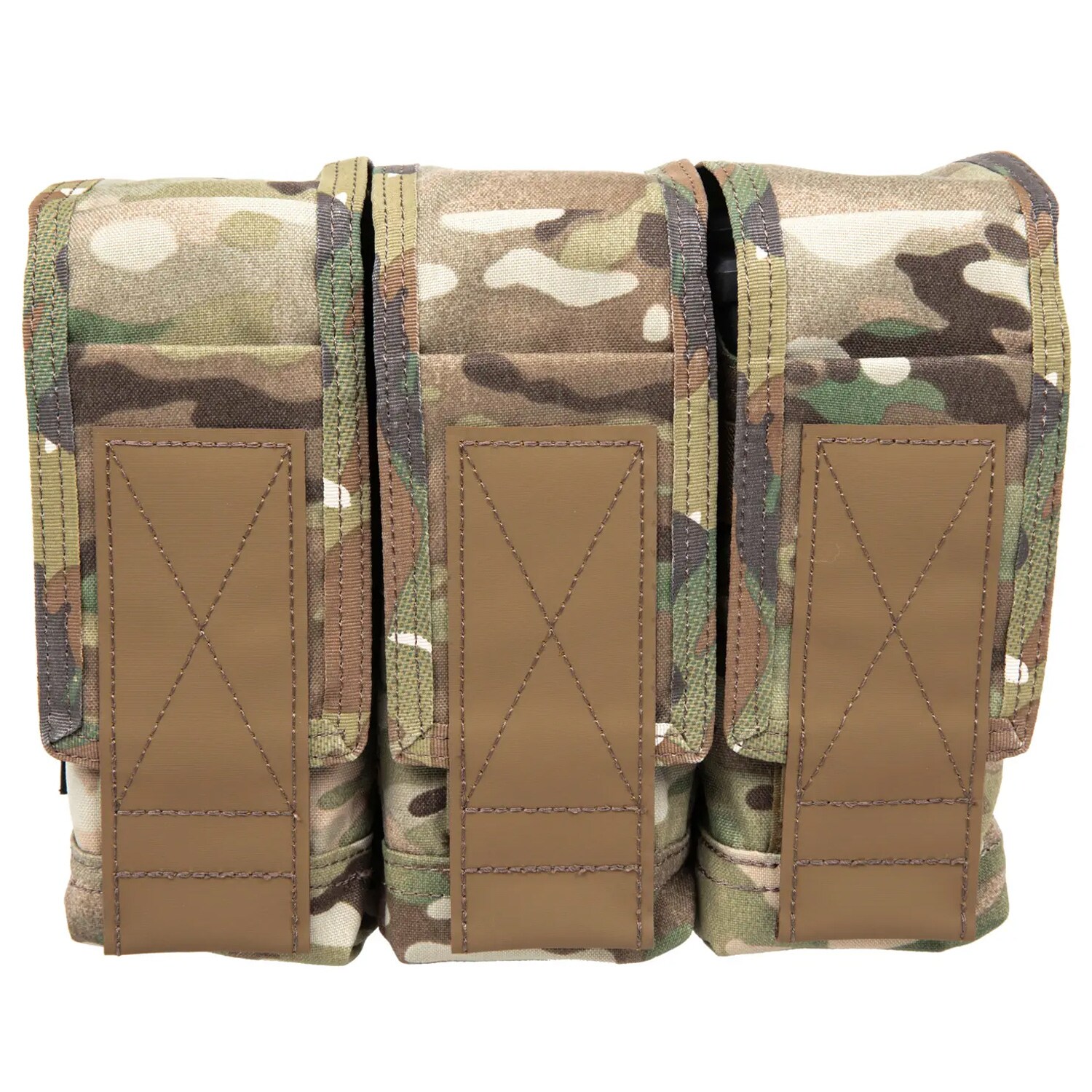 Emerson Triple Closed Pouch for 7.62 mm magazines - MultiCam