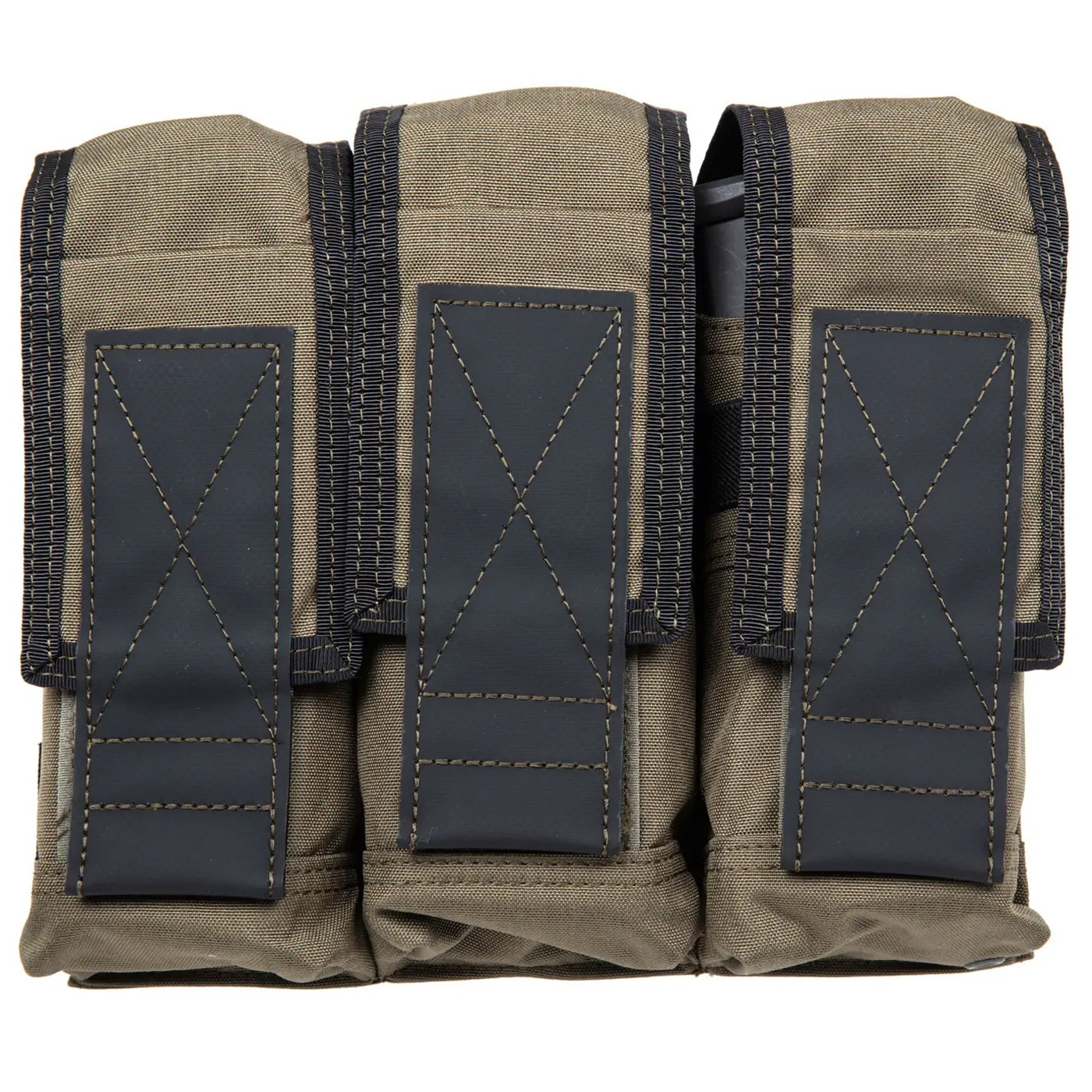 Emerson Triple Closed Pouch for 7.62 mm magazines - Ranger Green