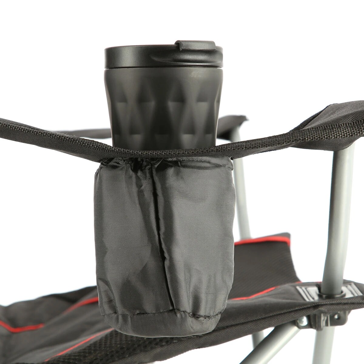 Nils Camp NC3080 Travel Chair - Black-Red