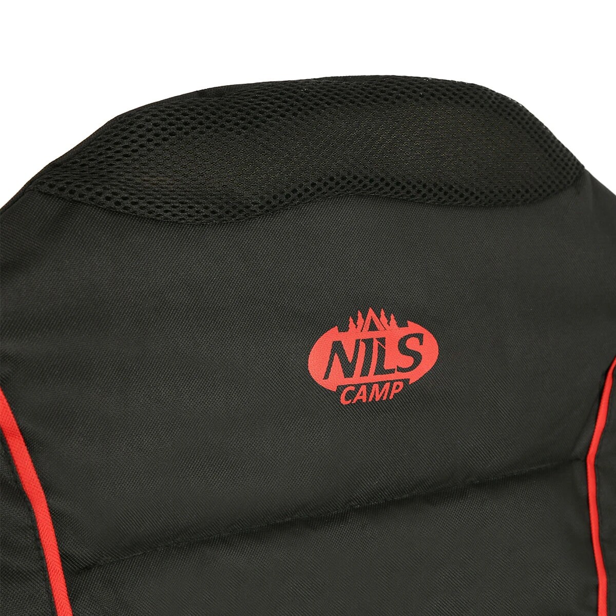 Nils Camp NC3080 Travel Chair - Black-Red