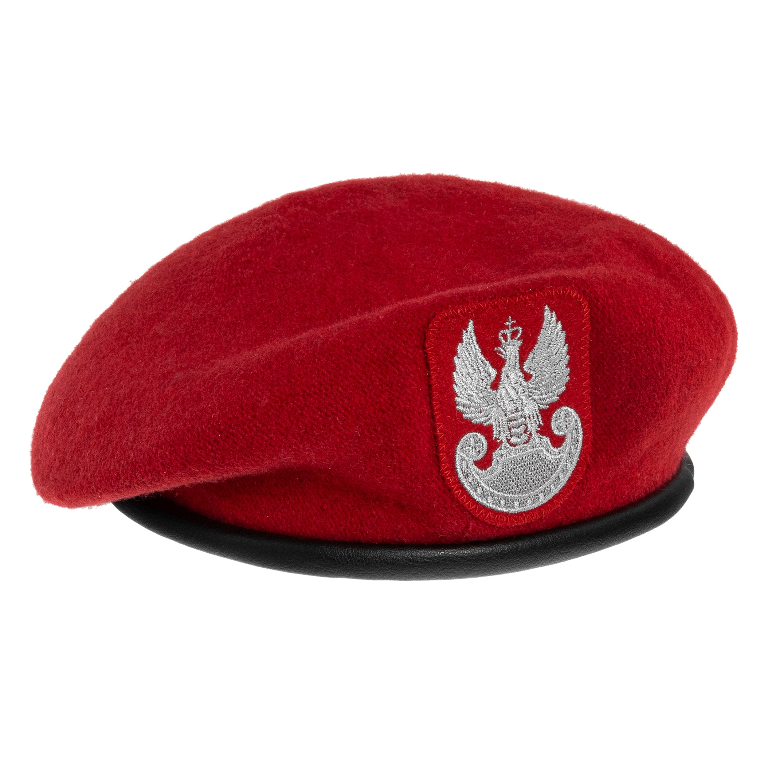BB-TEX Polish Army Embossed Beret - Red