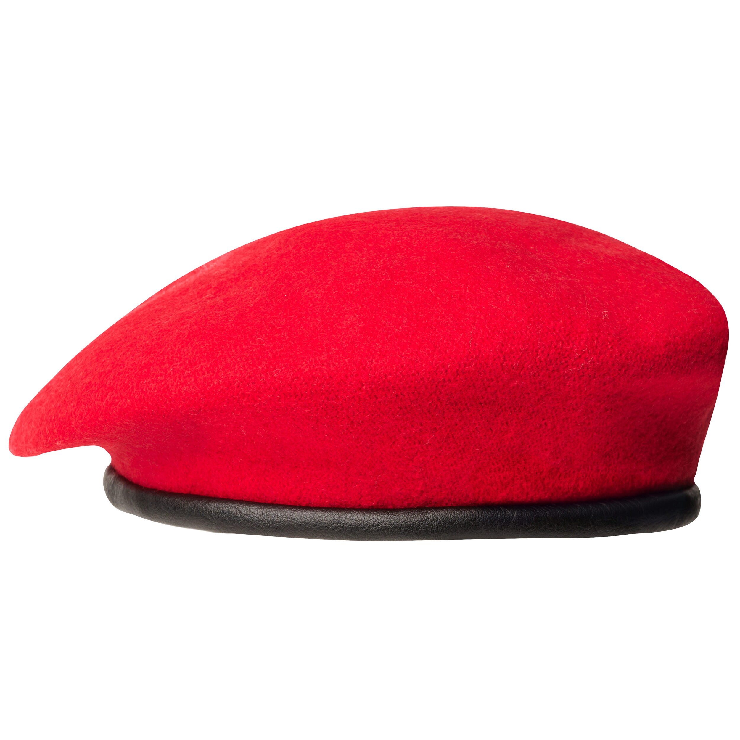 BB-TEX Embossed Beret - Red