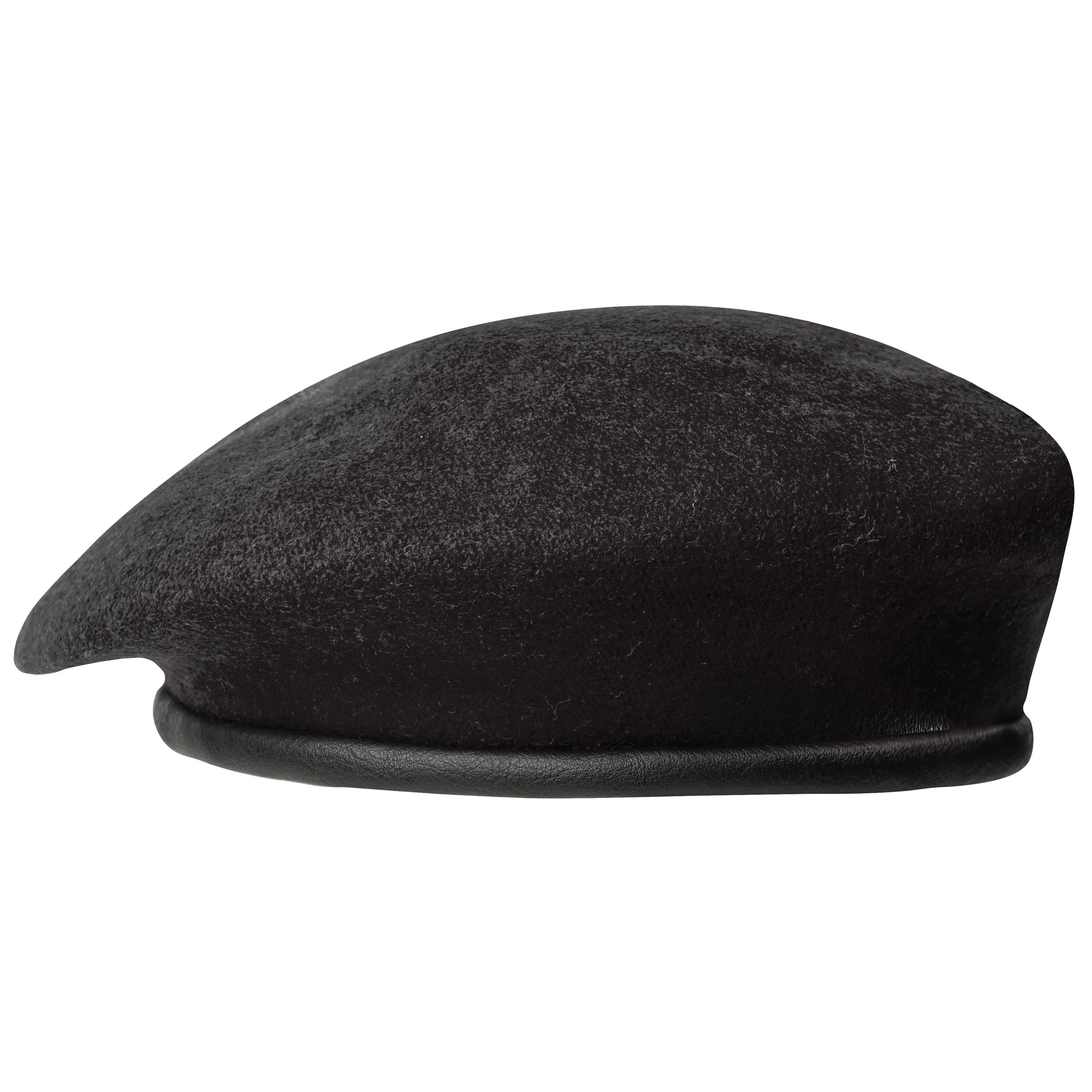 BB-TEX Embossed Beret - Black