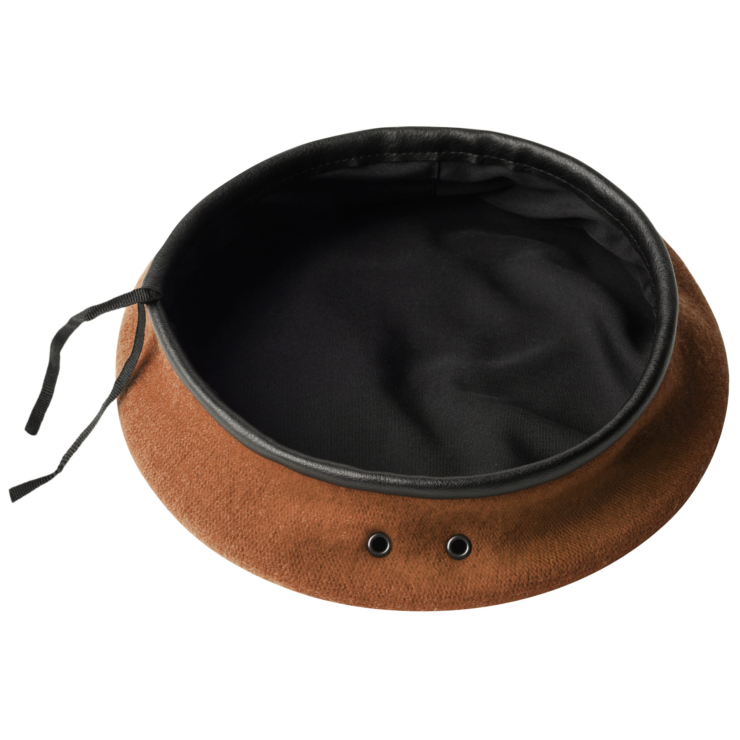 BB-TEX Embossed Beret - Brown