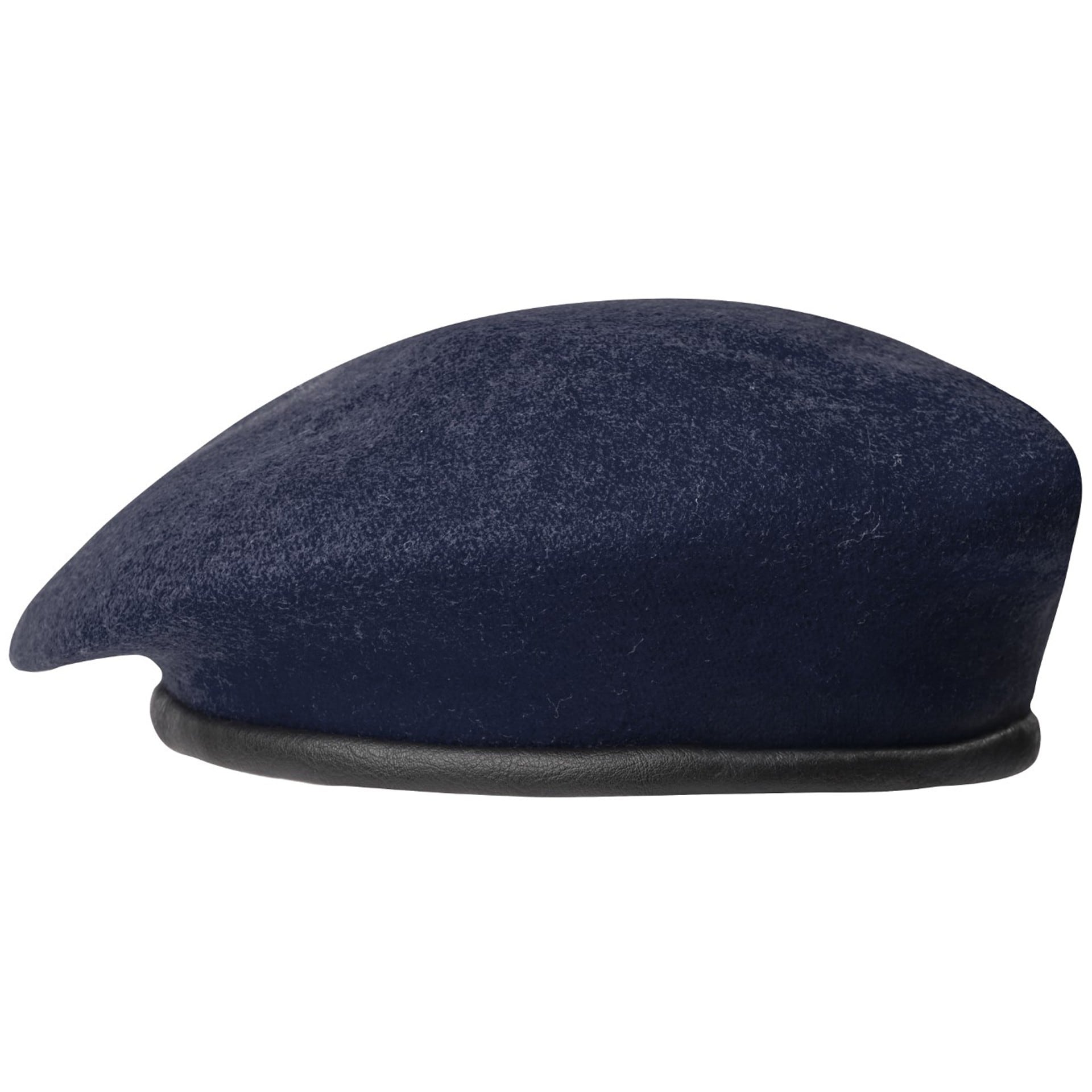 BB-TEX Embossed Beret - Navy Blue