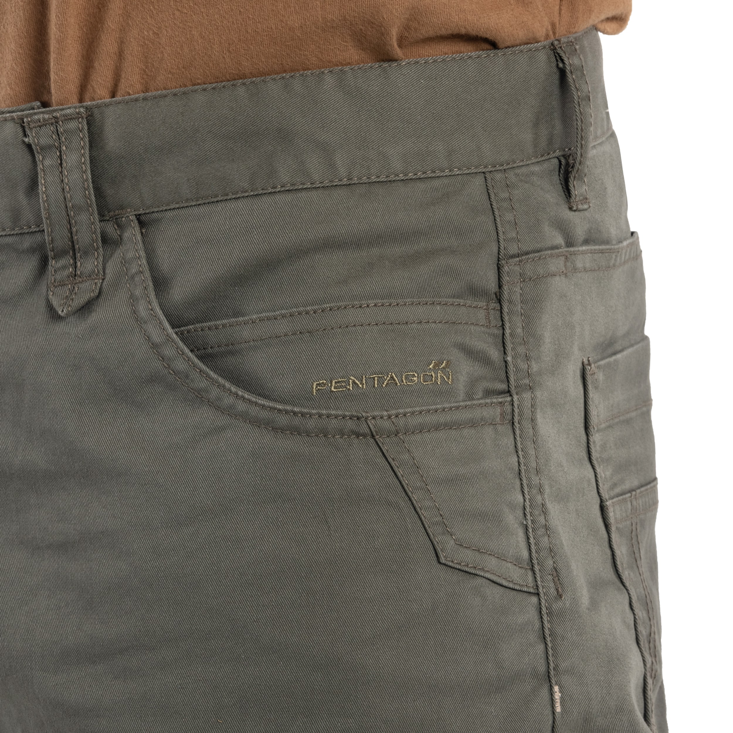 Pentagon Rogue Hero Shorts - Cinder Grey