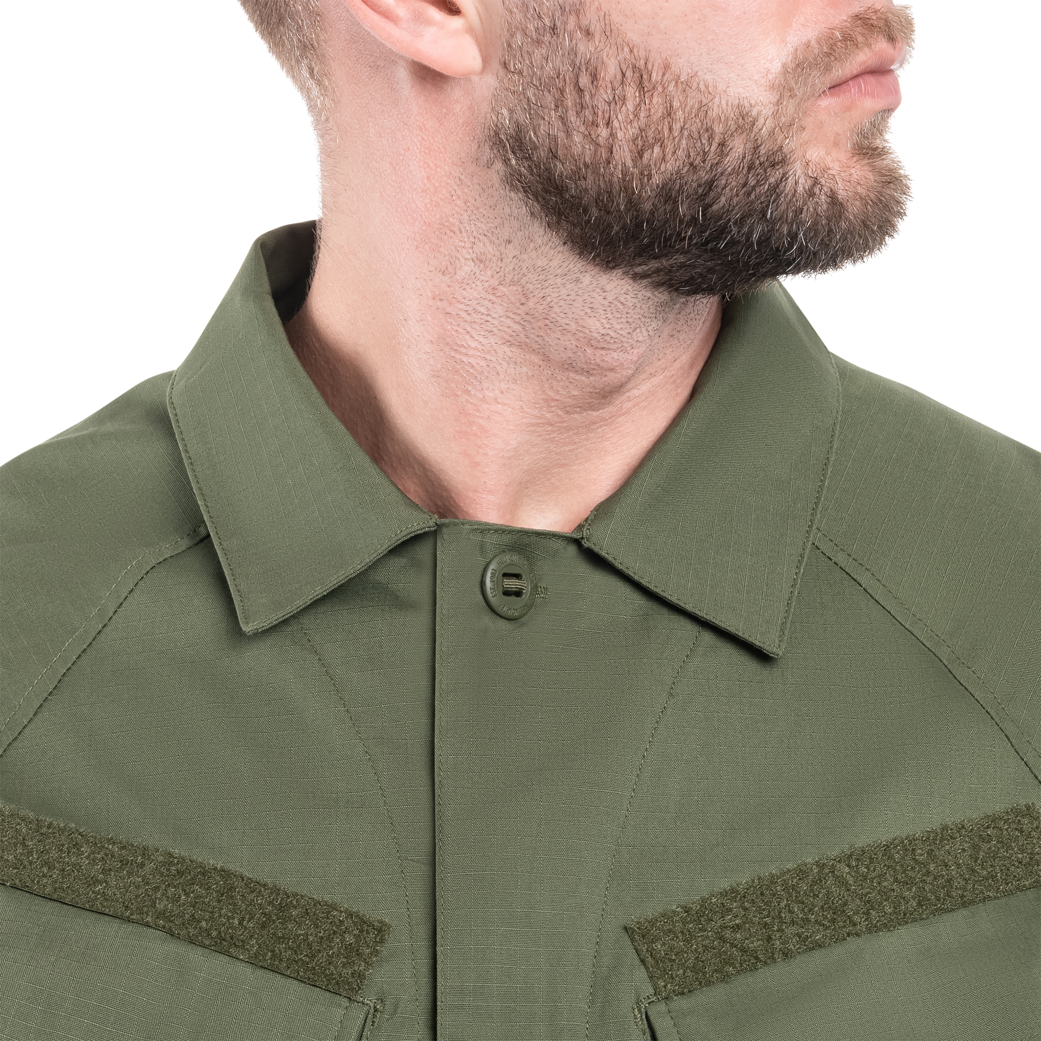 Helikon-Tex Raid Polycotton Stretch Rip-Stop Sweatshirt - Olive Green