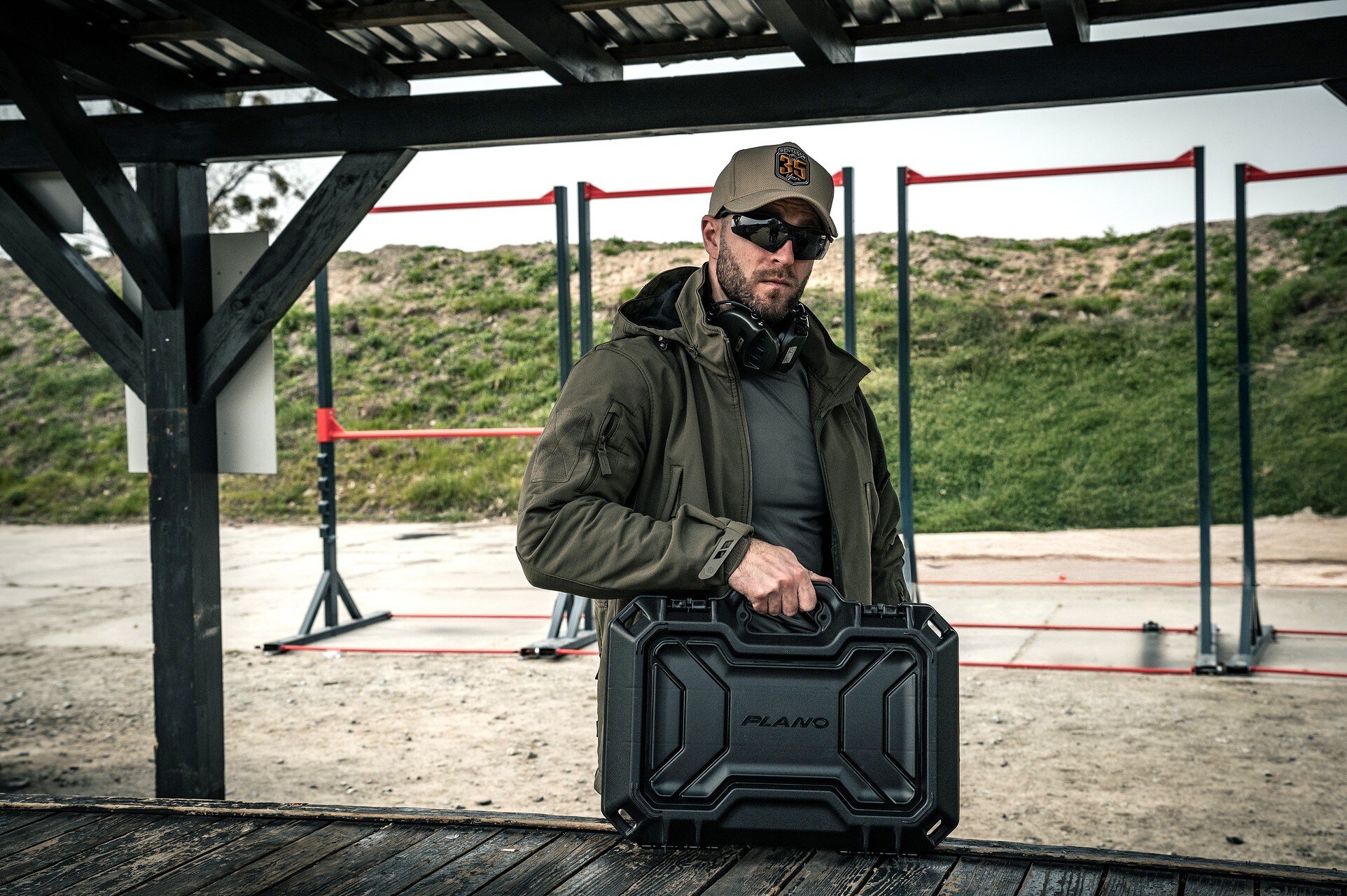 OPC Extreme Raptor Matt Black Smoke/Yellow polarized sunglasses