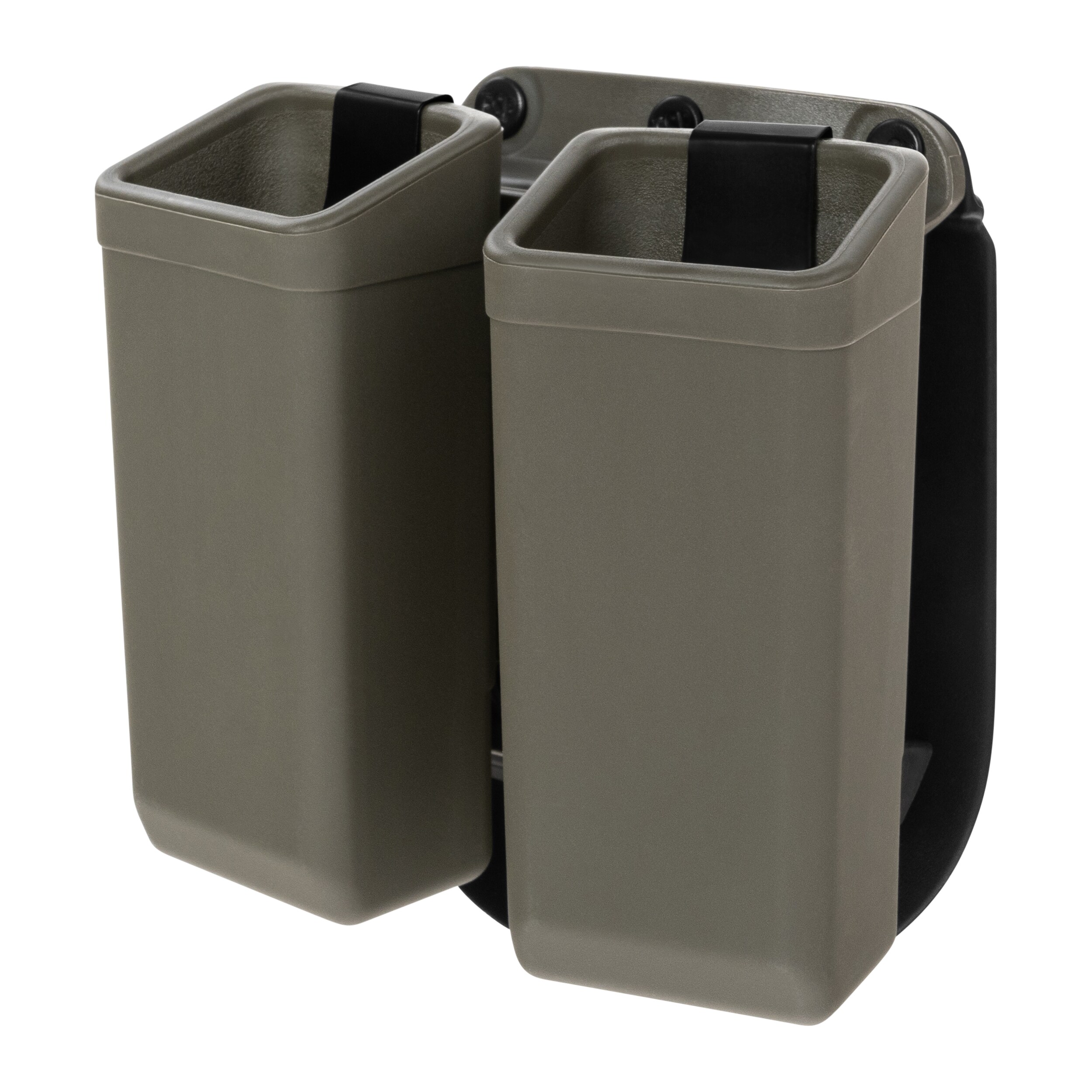 ESP Double swivel pouch with Paddle mount for 9 mm magazines - Olive Drab