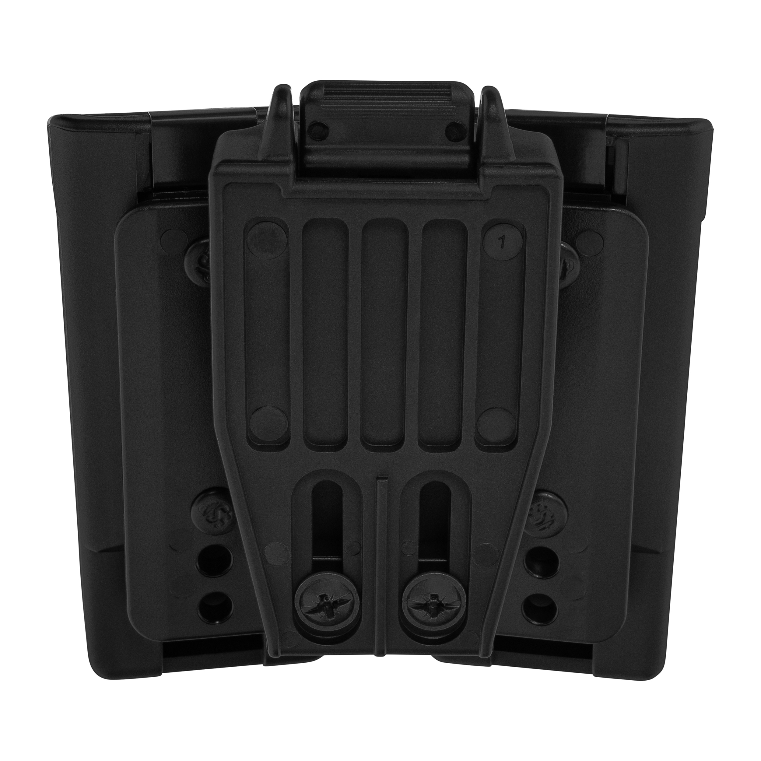 ESP Double swivel pouch with UBC-05 Clip mount for 9 mm magazines - Black