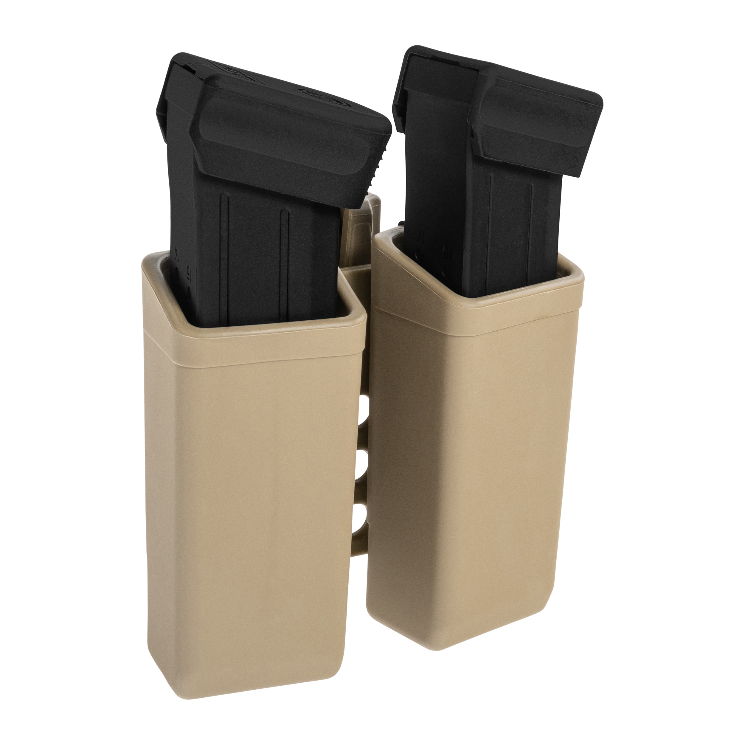 ESP Double swivel pouch with UBC-05 Clip mount for 9 mm magazines - Khaki