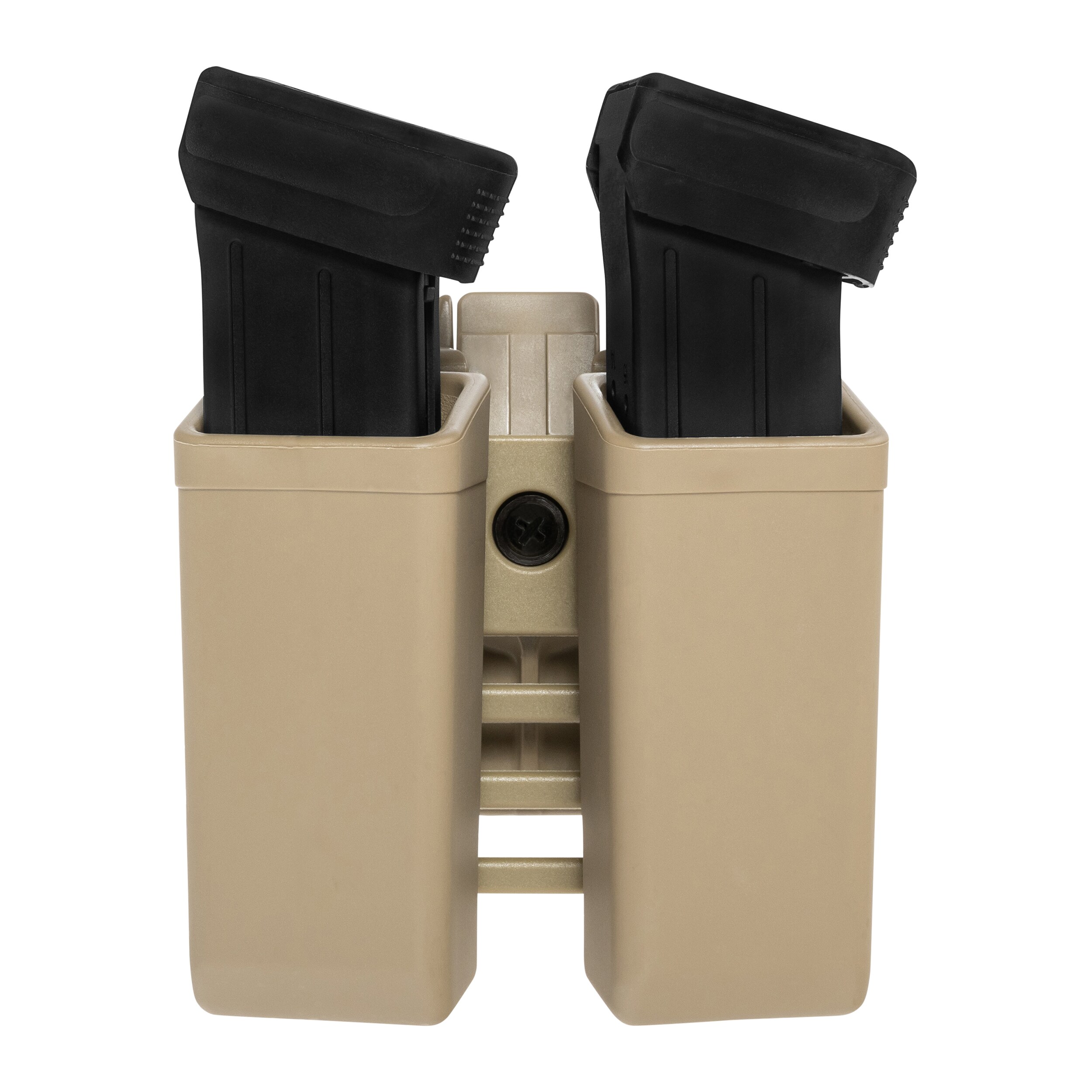 ESP Double swivel pouch with UBC-05 Clip mount for 9 mm magazines - Khaki