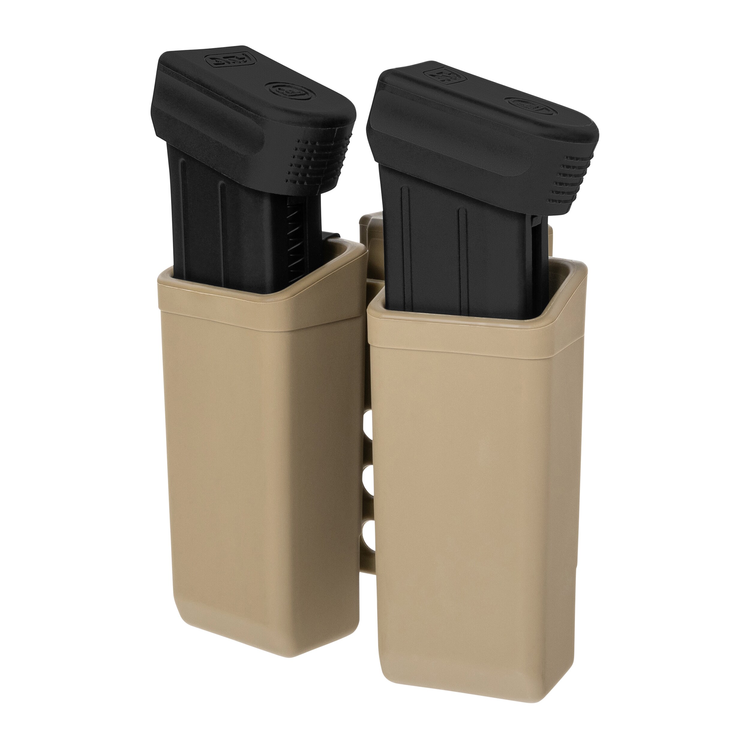ESP Double swivel pouch with UBC-05 Clip mount for 9 mm magazines - Khaki