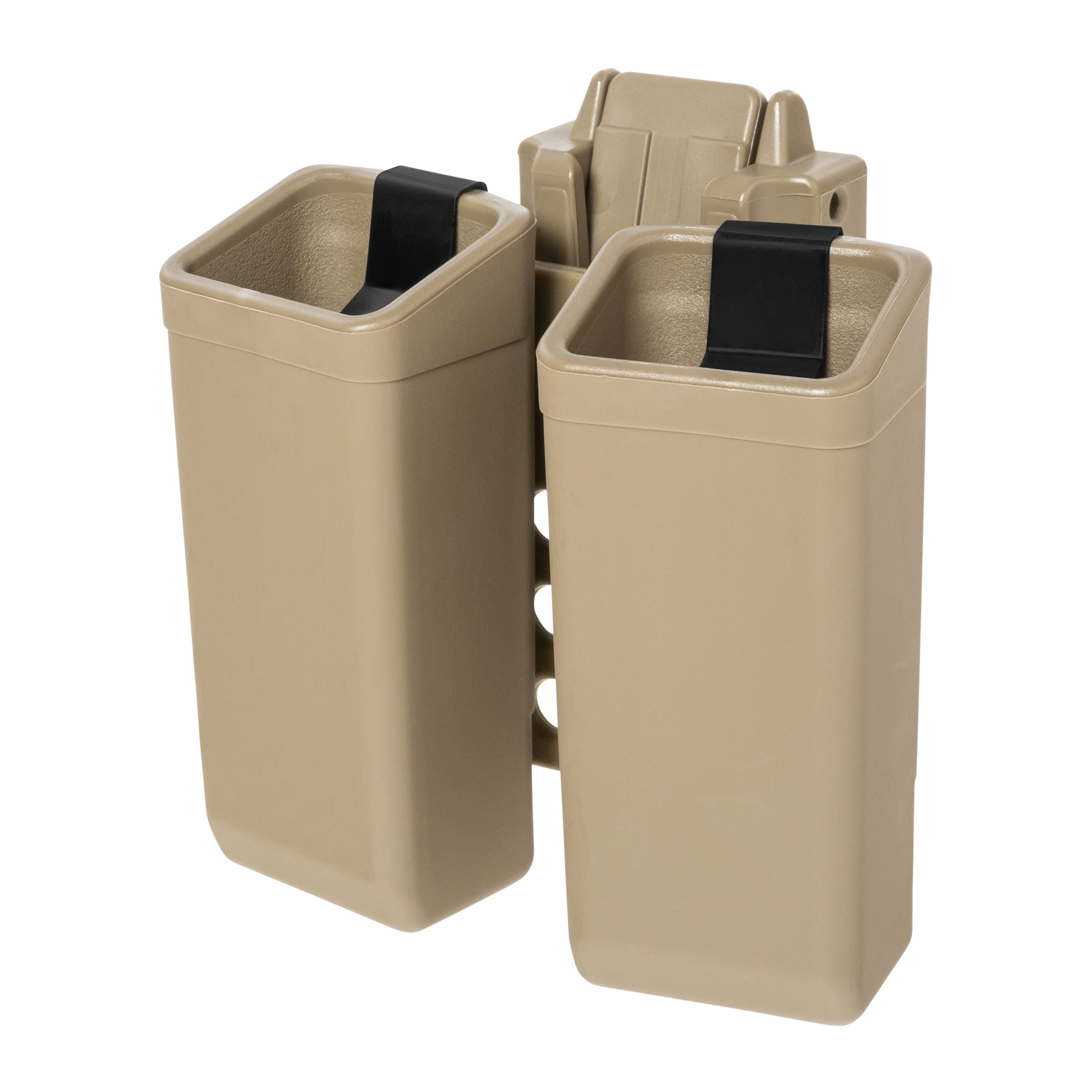 ESP Double swivel pouch with UBC-05 Clip mount for 9 mm magazines - Khaki