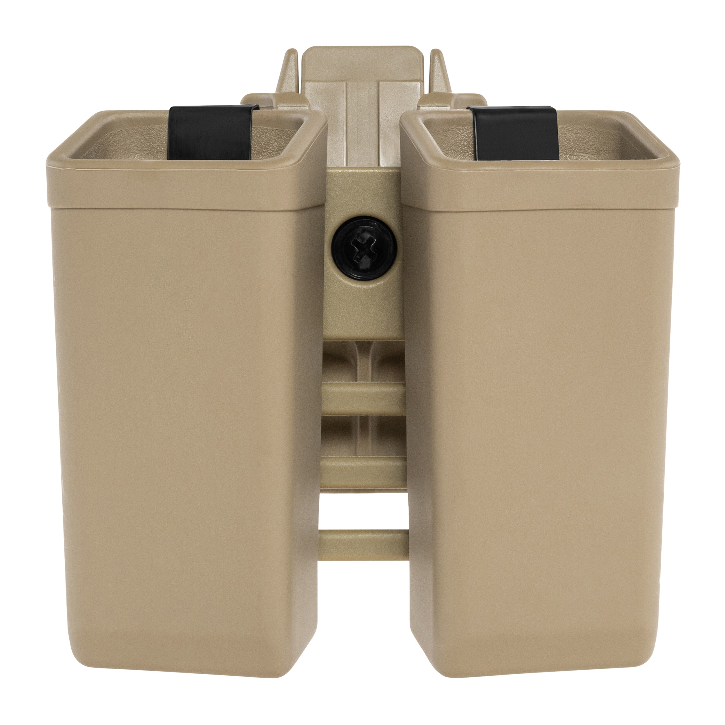 ESP Double swivel pouch with UBC-05 Clip mount for 9 mm magazines - Khaki
