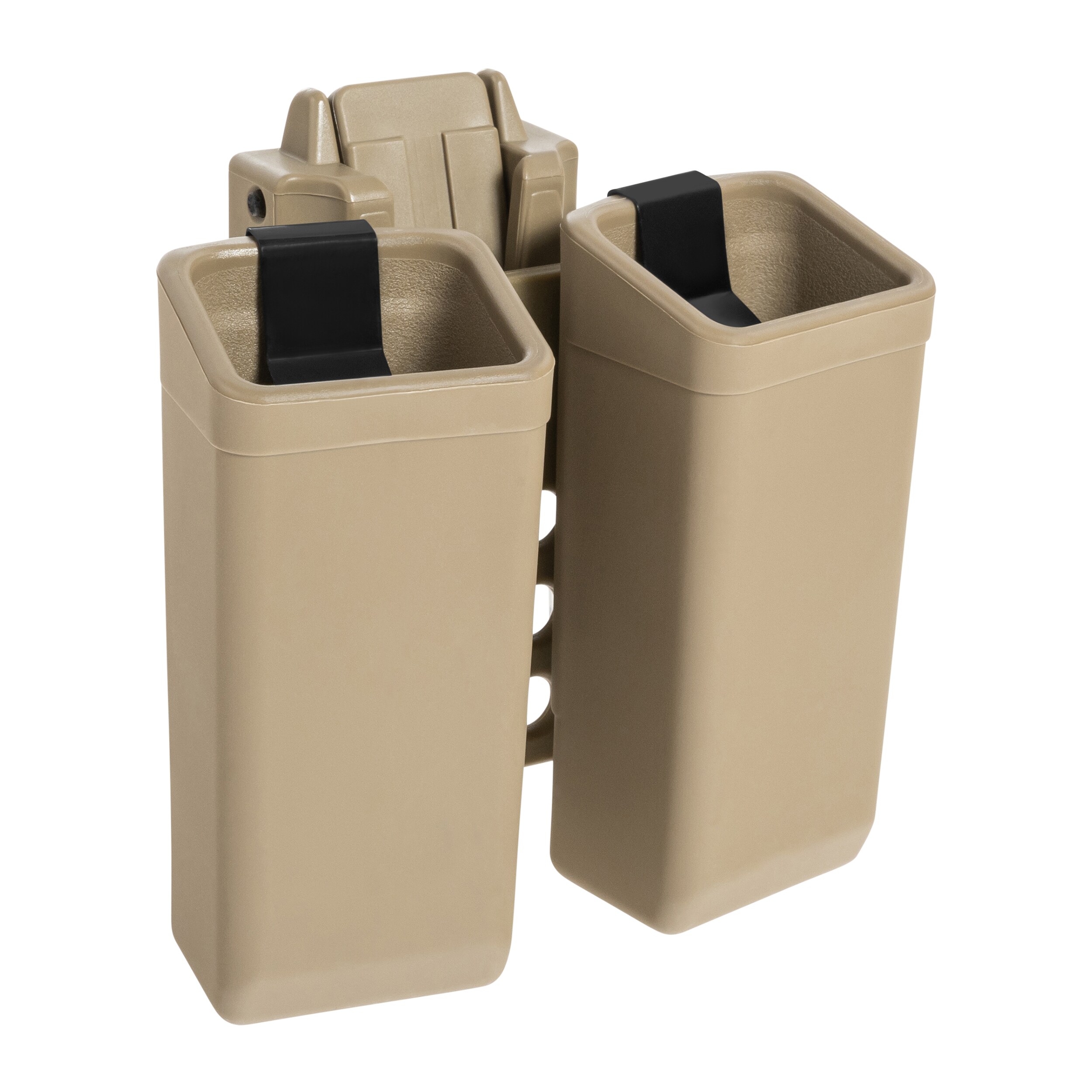 ESP Double swivel pouch with UBC-05 Clip mount for 9 mm magazines - Khaki