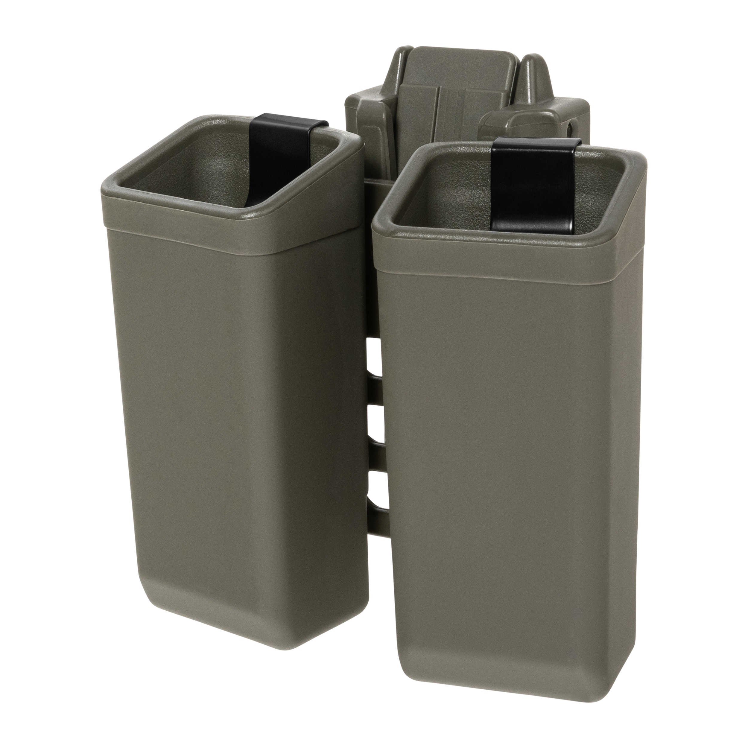 ESP Double Swivel Pouch with UBC-05 Clip for 9 mm magazines - Olive Drab