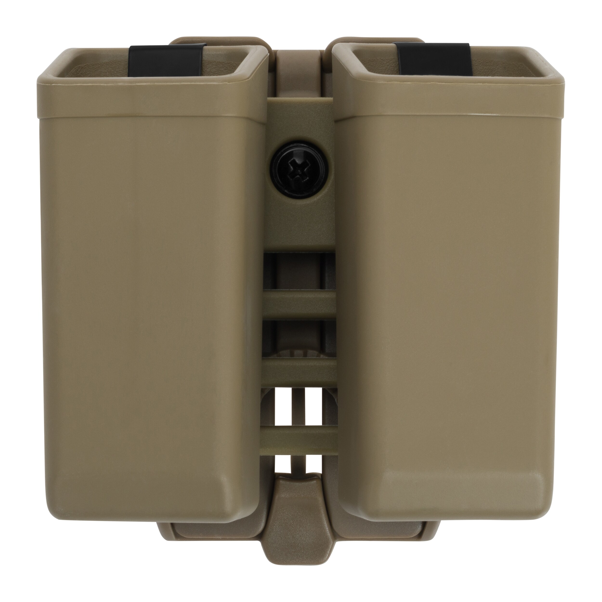 ESP Double Rotating Magazine Pouch with UBC-07 Clip Mount for Small Magazines – Khaki