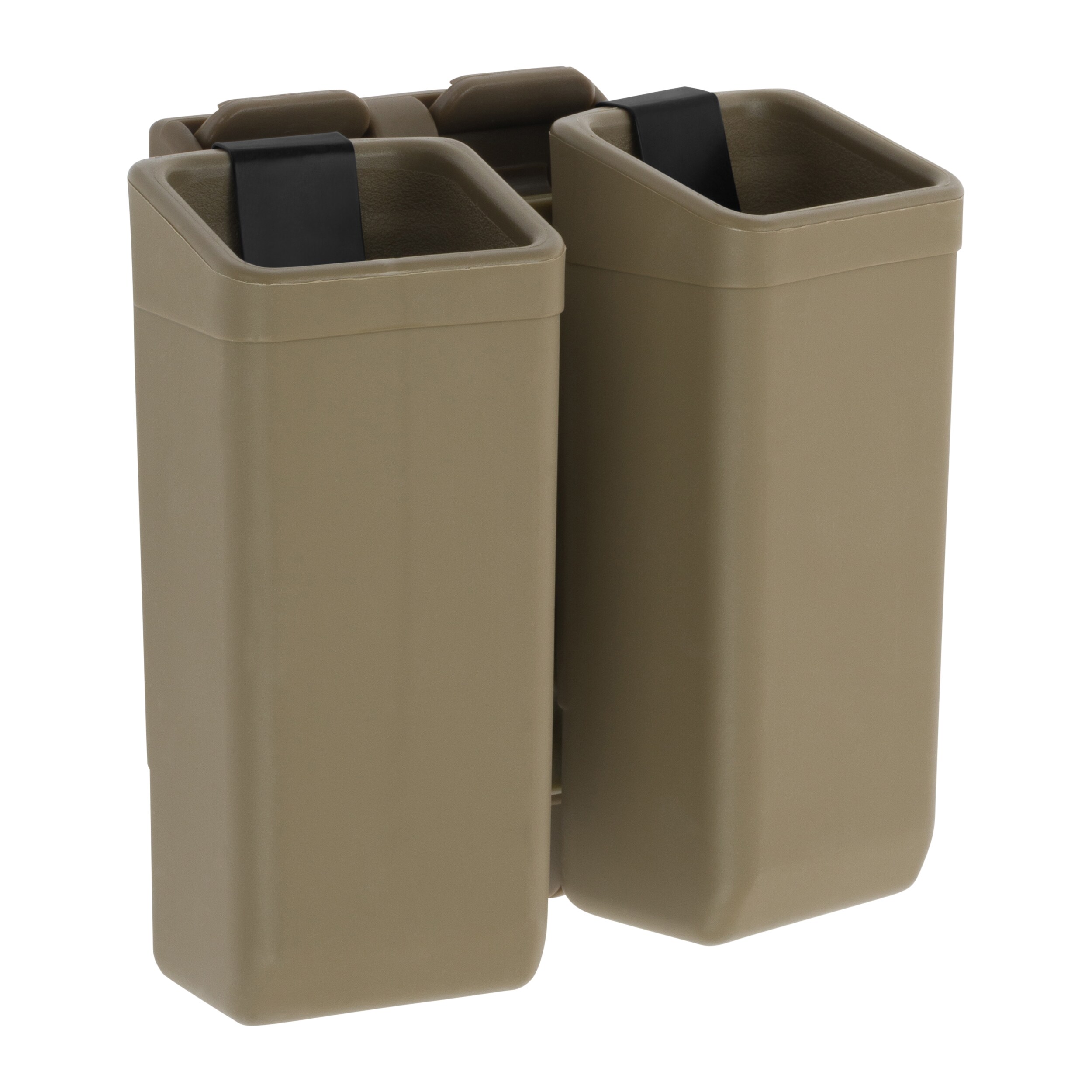 ESP Double Rotating Magazine Pouch with UBC-07 Clip Mount for Small Magazines – Khaki