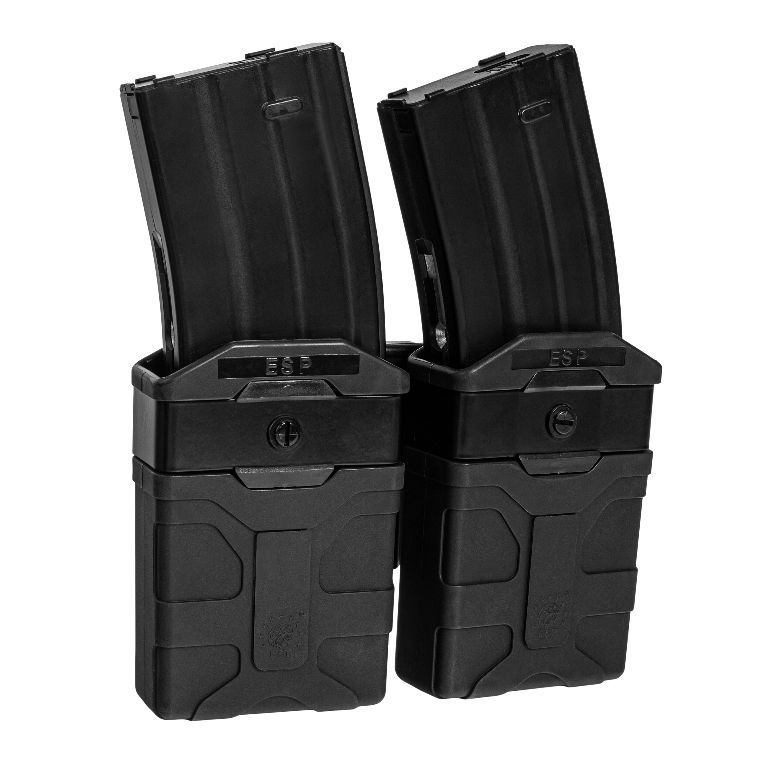 ESP Double swivel pouch with UBC-01 Clip mount for magazines - Black