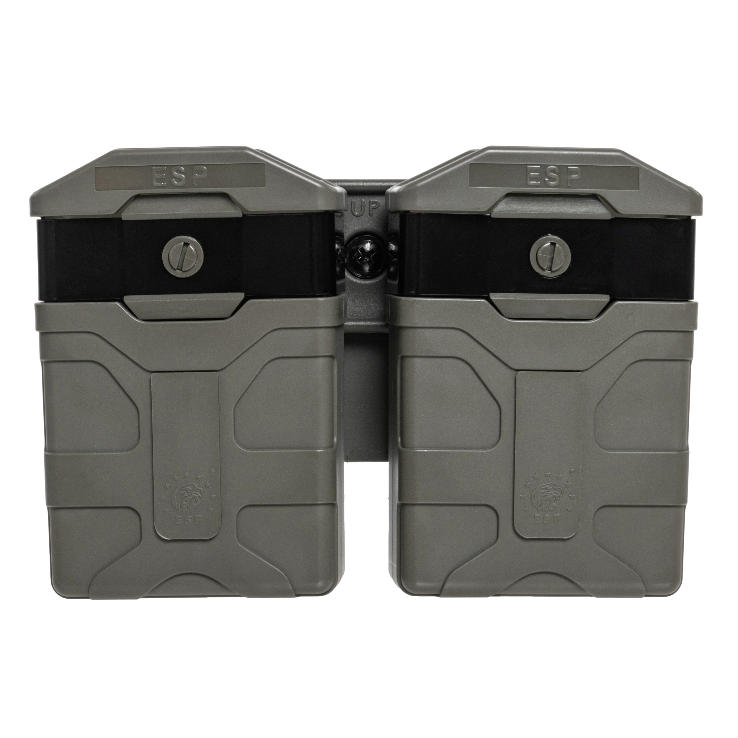 ESP Double swivel pouch with UBC-01 Clip magazine mount - Olive Drab