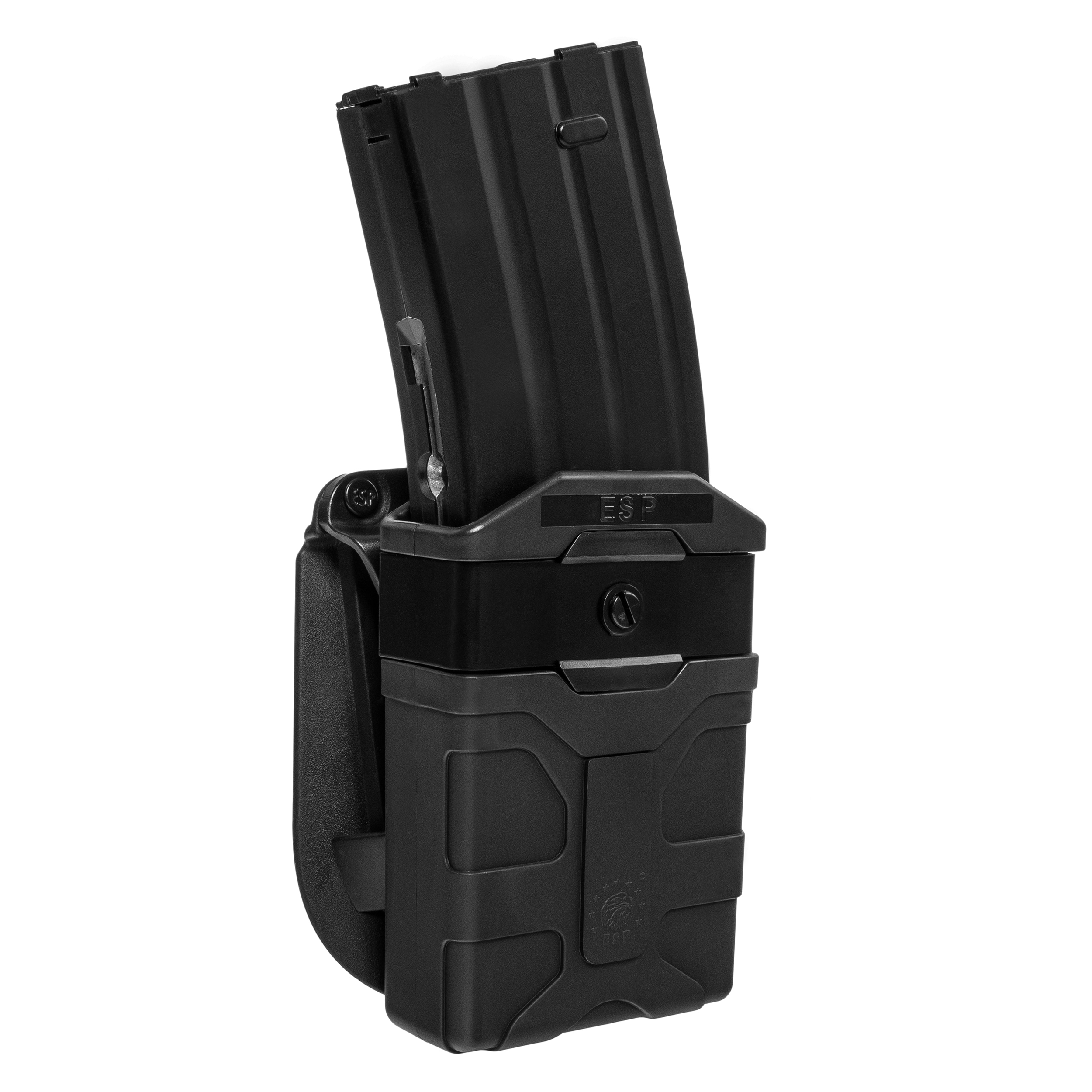 ESP Swivel pouch with Paddle mount for magazine - Black