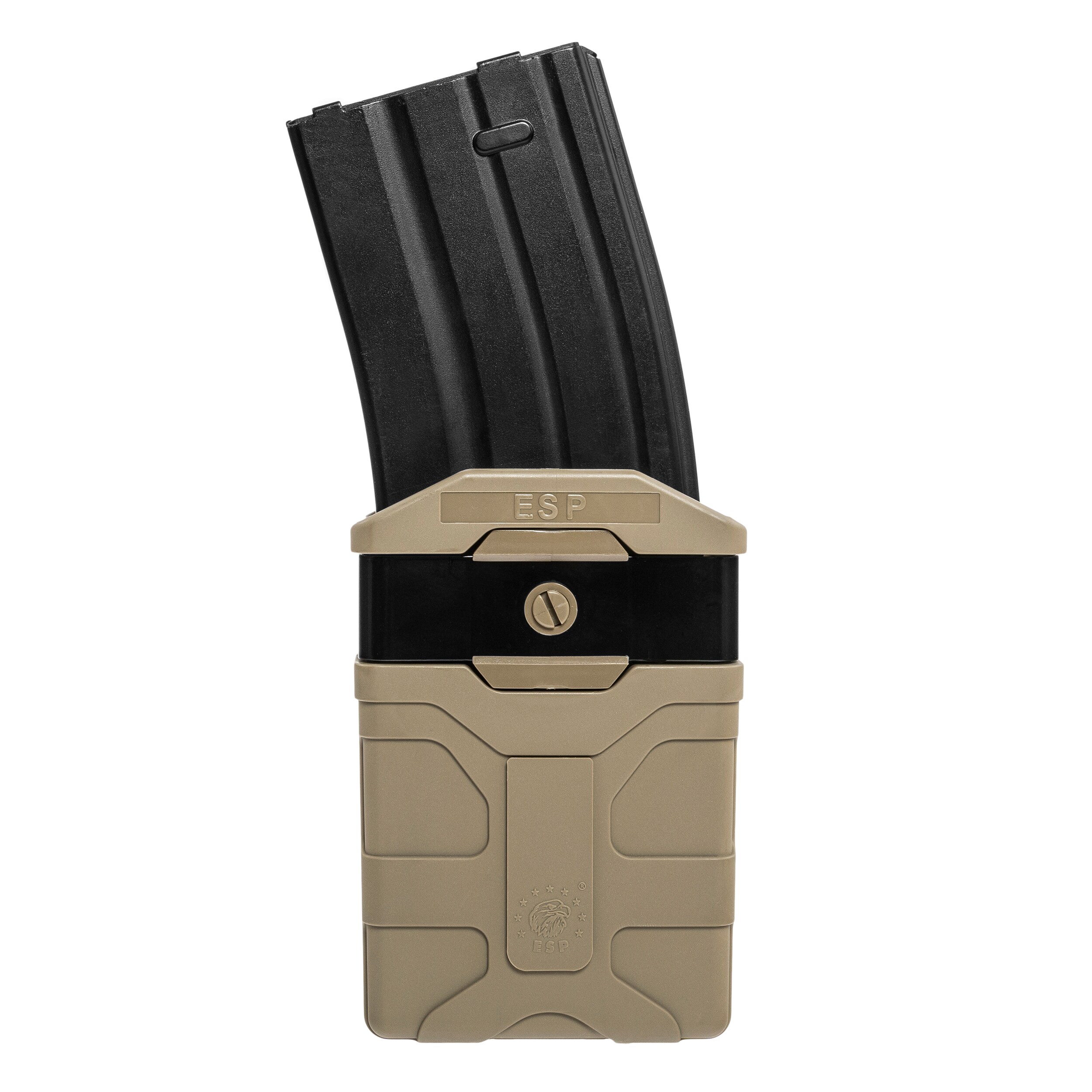 ESP Swivel pouch with UBC-04-2 Clip mount for magazine - Khaki