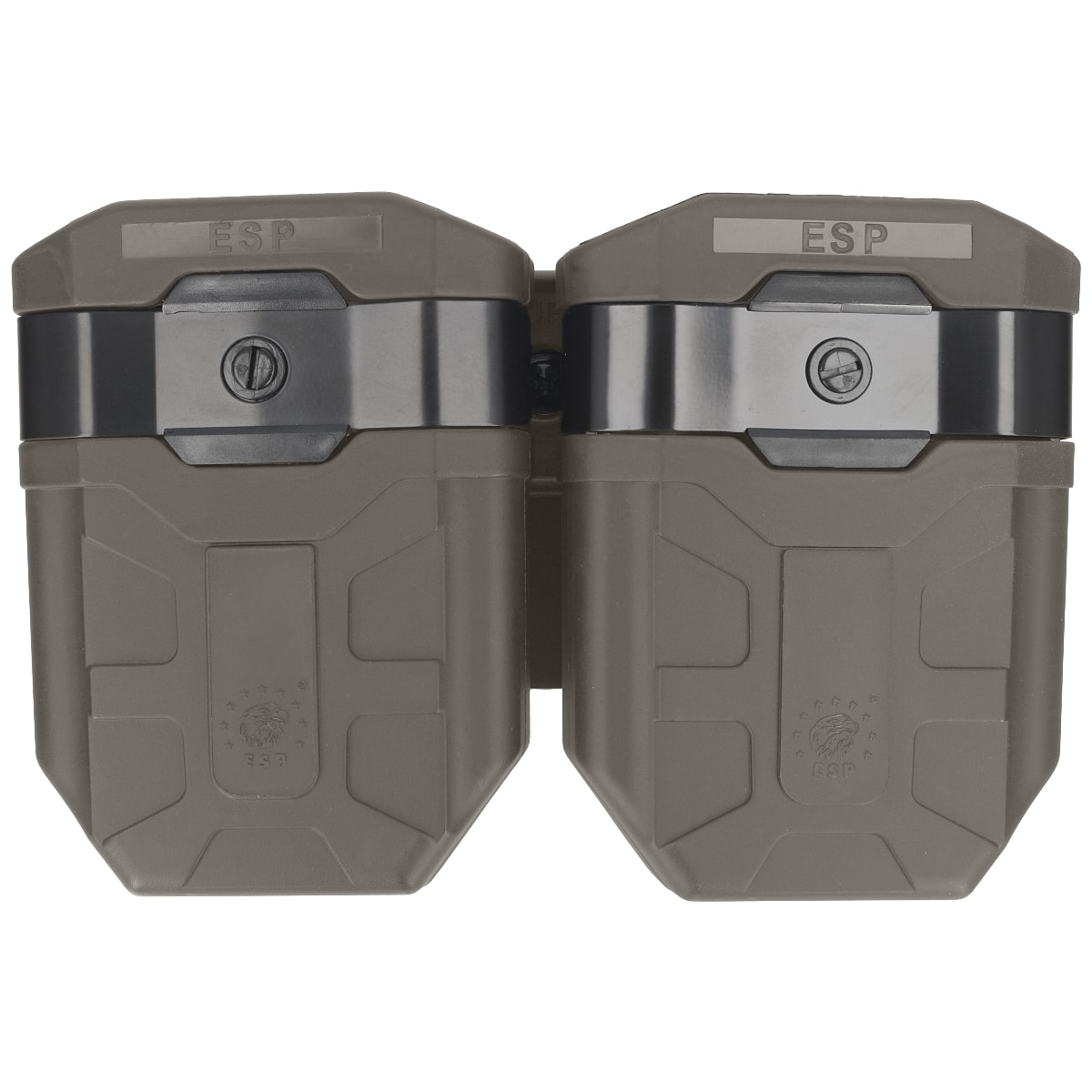 ESP Double pouch with UBC-01 Clip mount for 7.62 x 39 mm magazines - Olive Drab