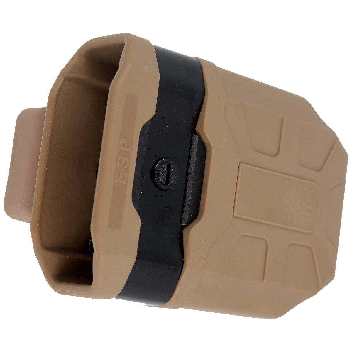 ESP Polymer pouch with UBC-02 magazine mount - Khaki