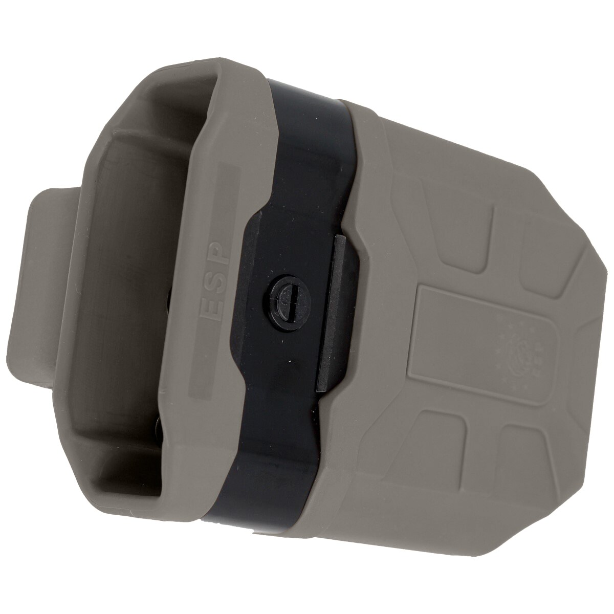 ESP Polymer pouch with UBC-02 mount for magazine - Olive Drab
