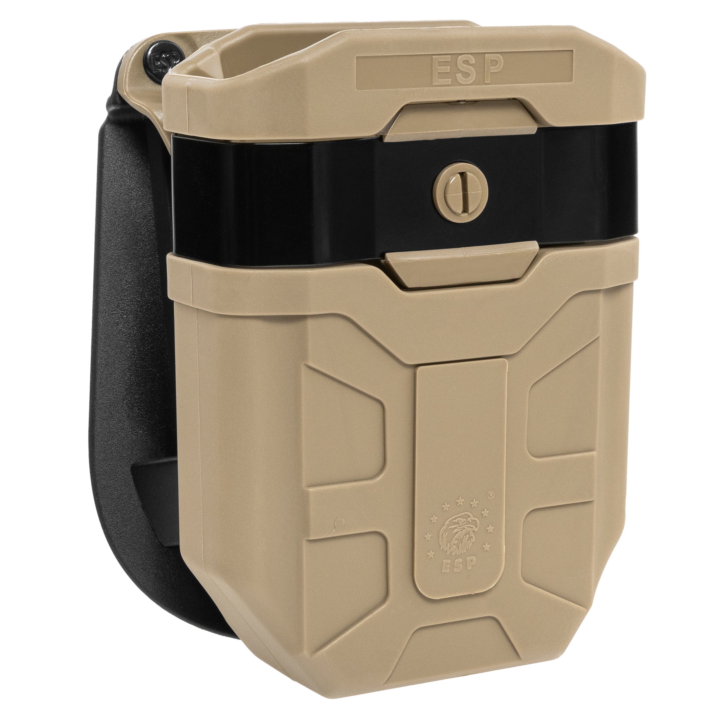 ESP Swivel pouch with Paddle mount for large magazine - Khaki
