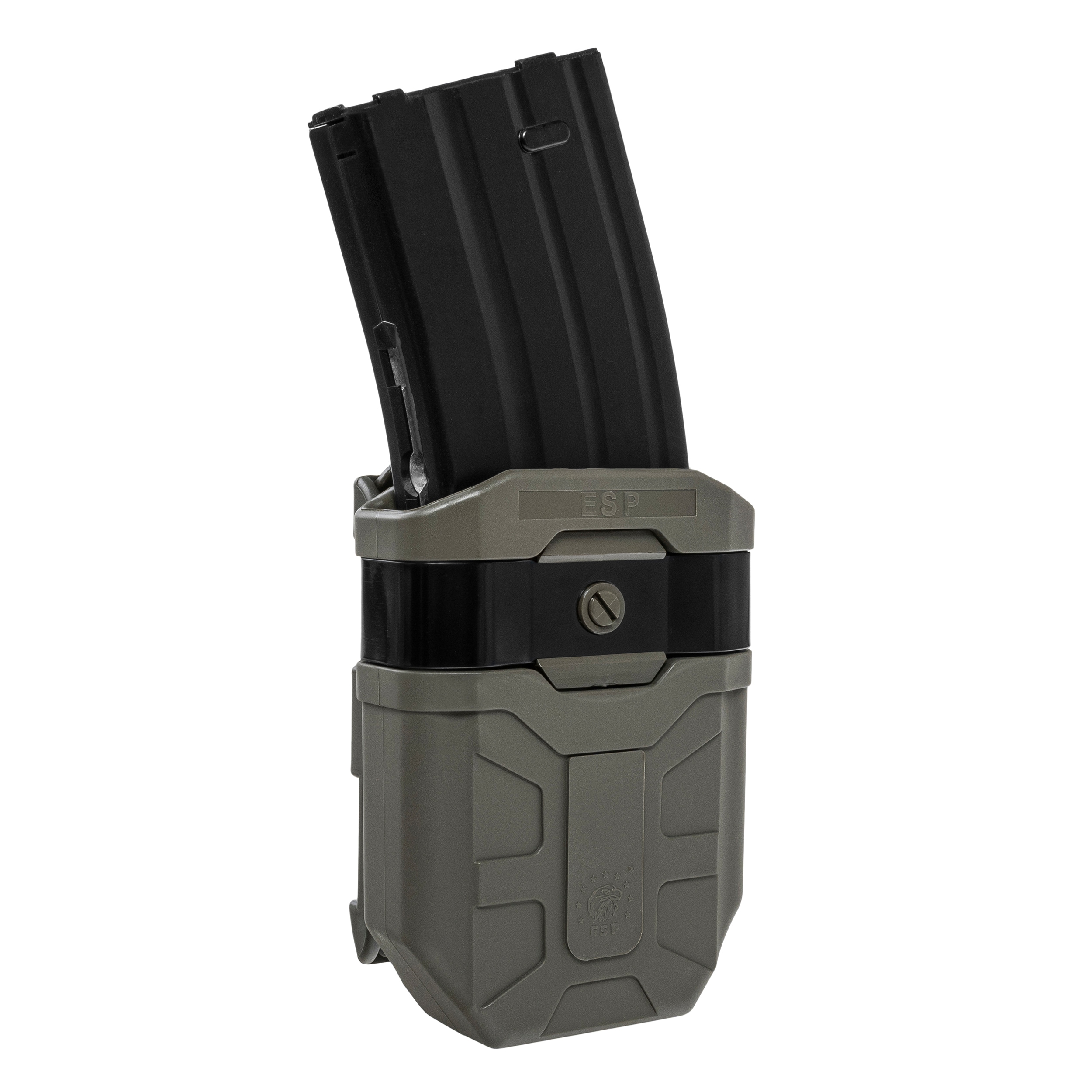ESP Swivel pouch with UBC-04-2 Clip mount for 7.62 mm magazine - Olive Drab