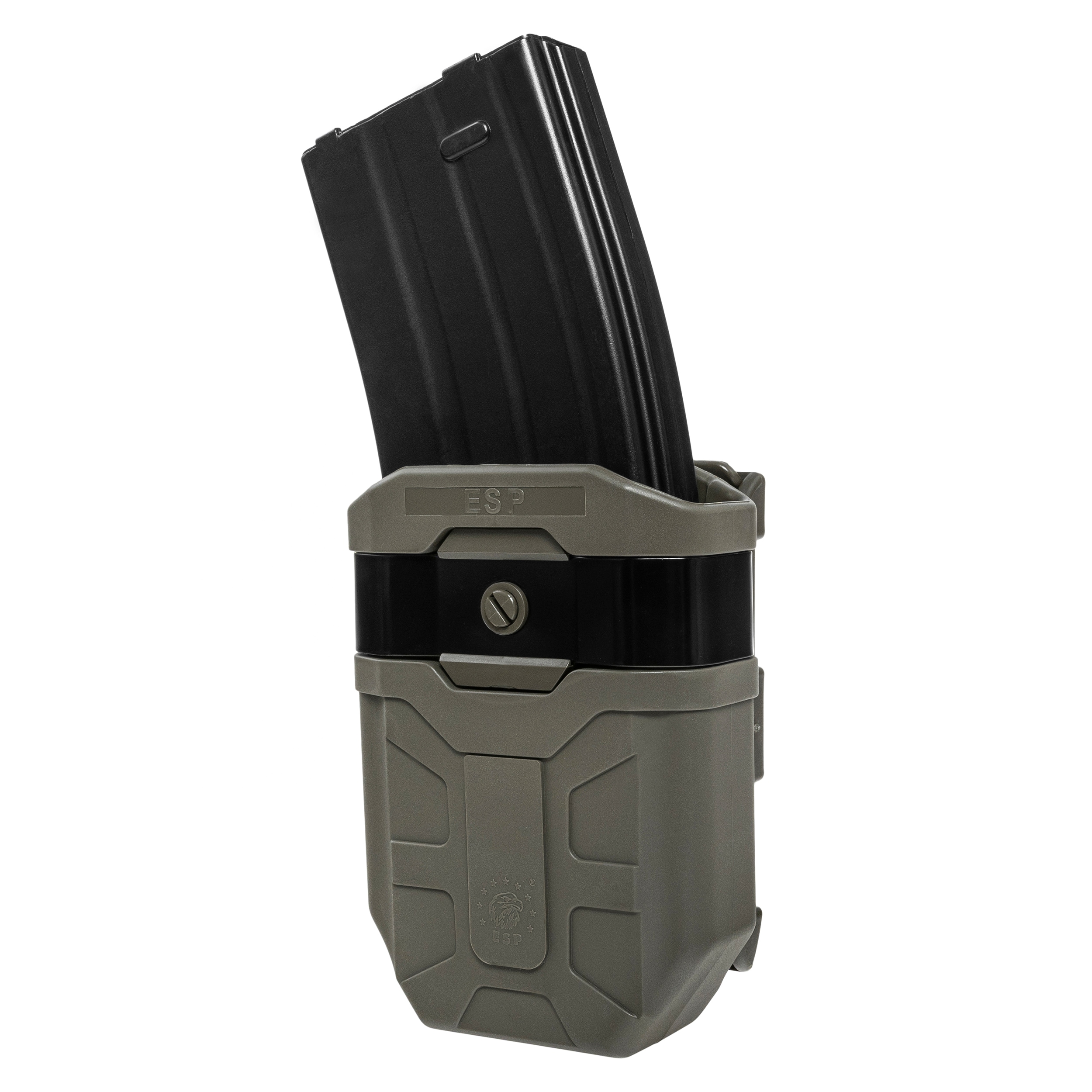 ESP Swivel pouch with UBC-04-2 Clip mount for 7.62 mm magazine - Olive Drab