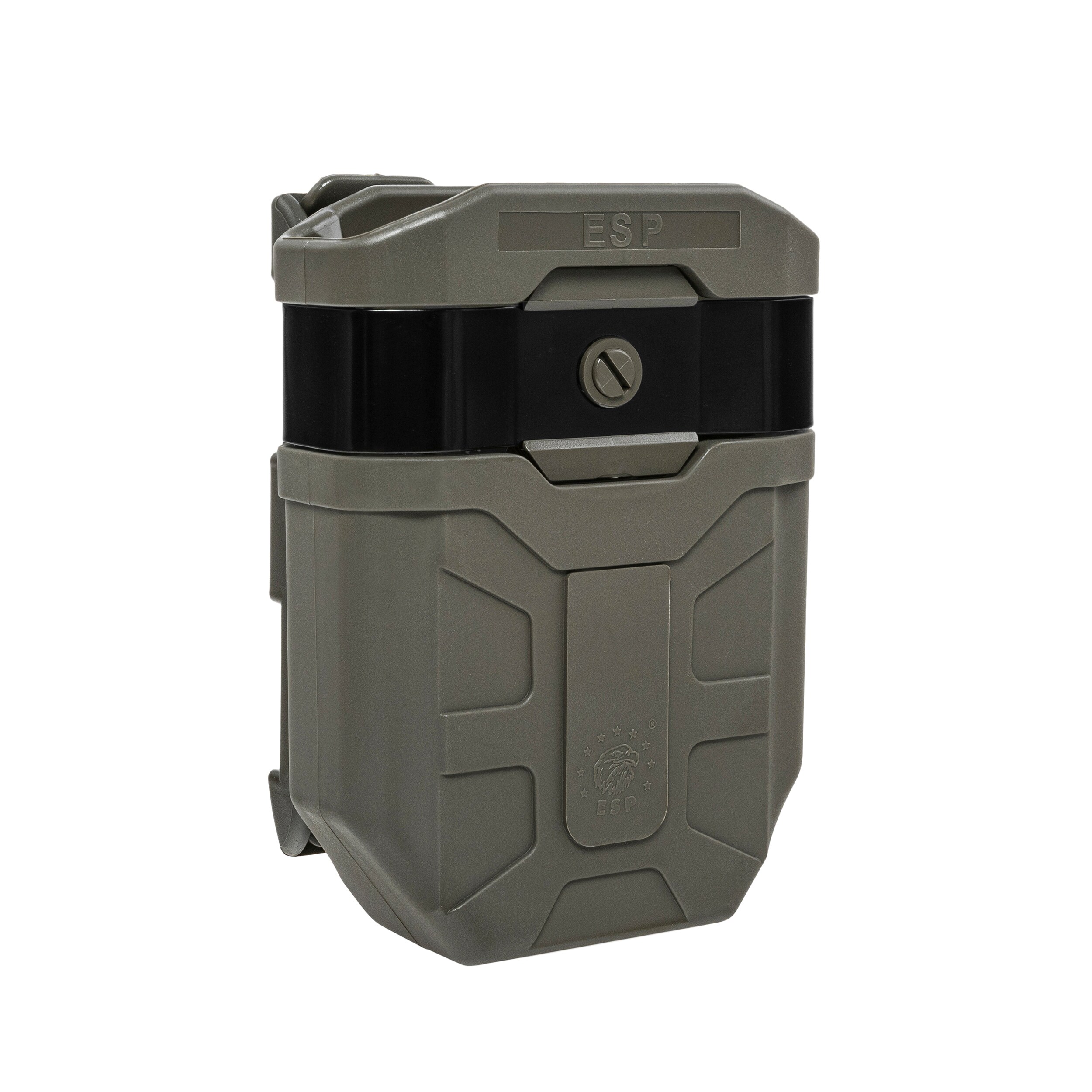 ESP Swivel pouch with UBC-04-2 Clip mount for 7.62 mm magazine - Olive Drab