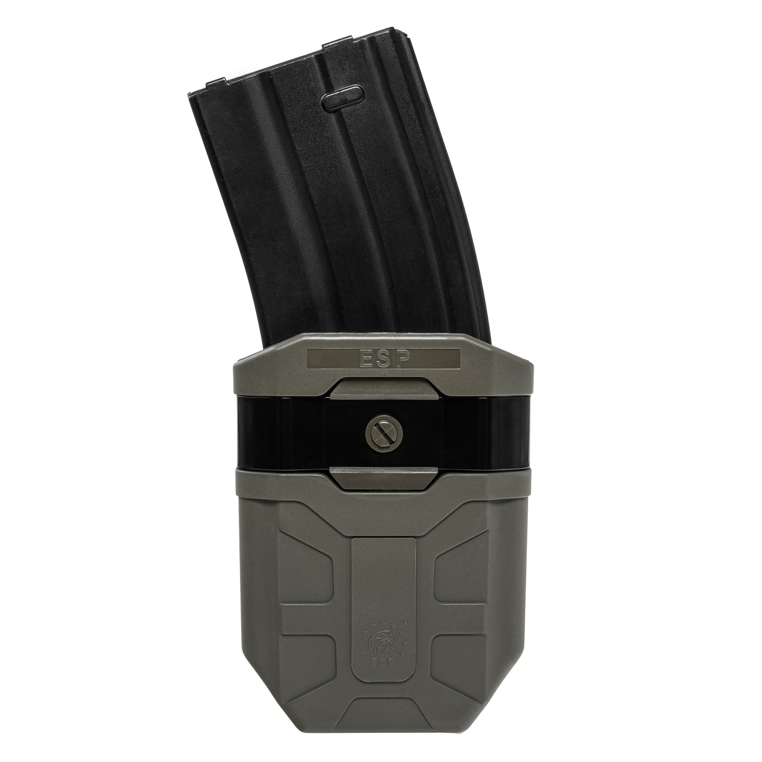 ESP Swivel pouch with UBC-04-2 Clip mount for 7.62 mm magazine - Olive Drab