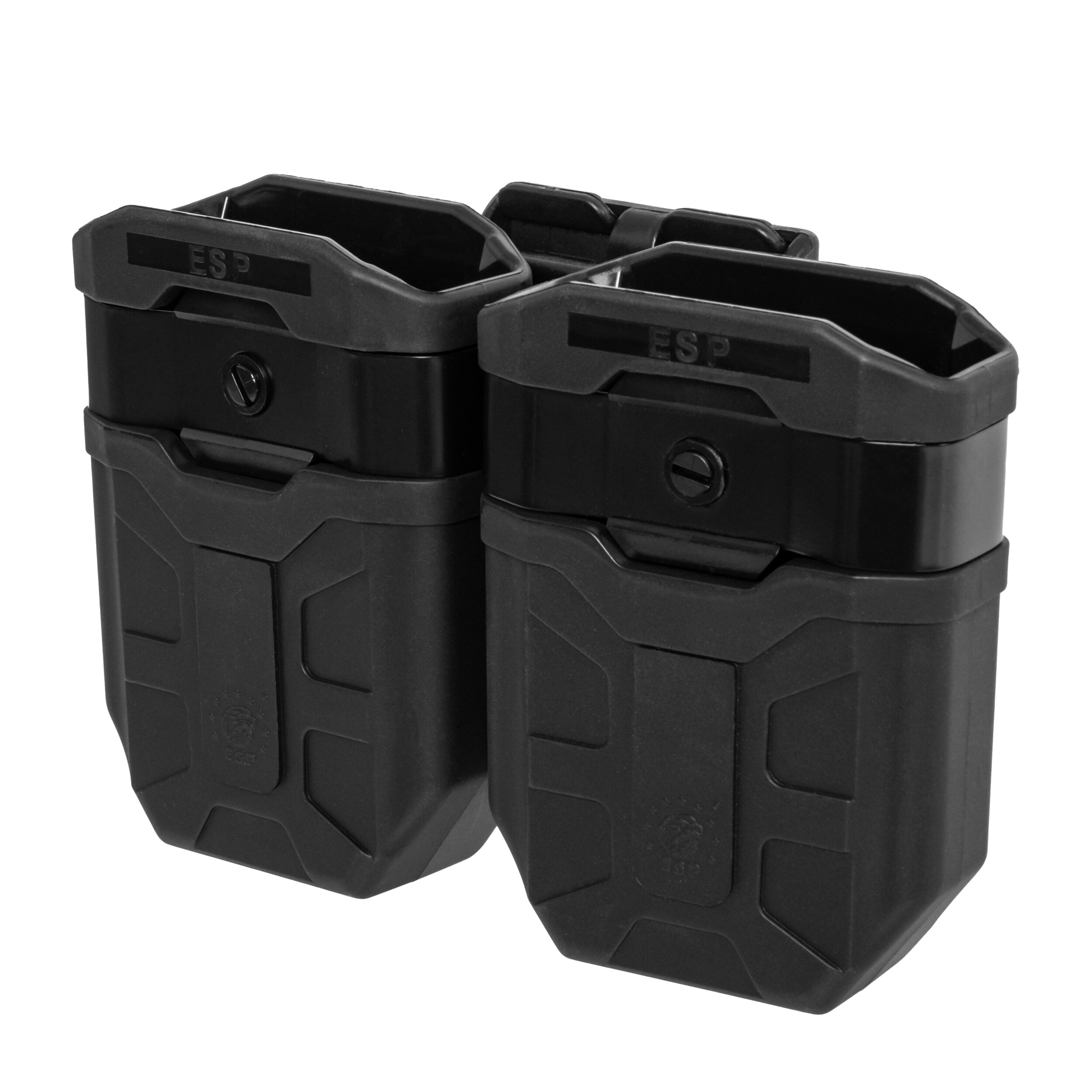 ESP Double swivel pouch with UBC-04-2 magazine mount - Black