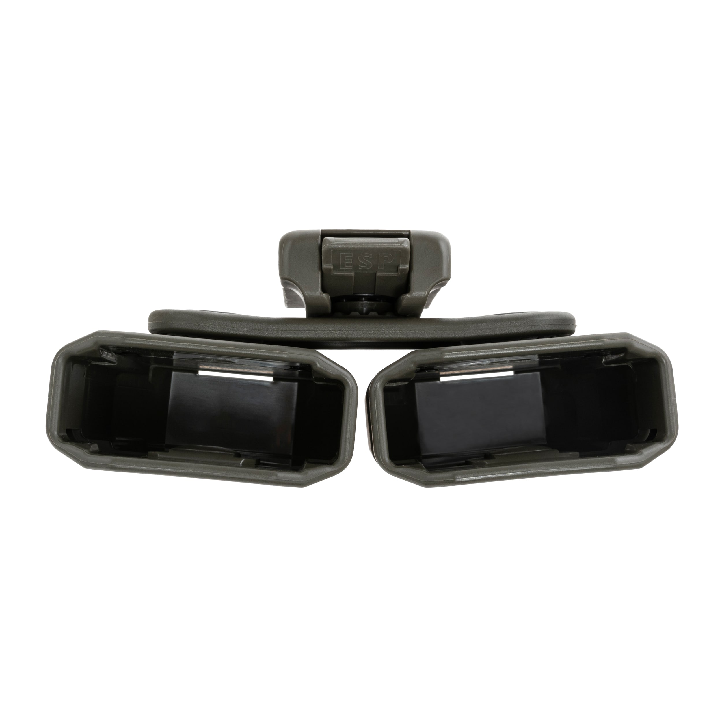 ESP Double swivel pouch with UBC-05-A mount for 7.62 mm magazine - Olive Drab