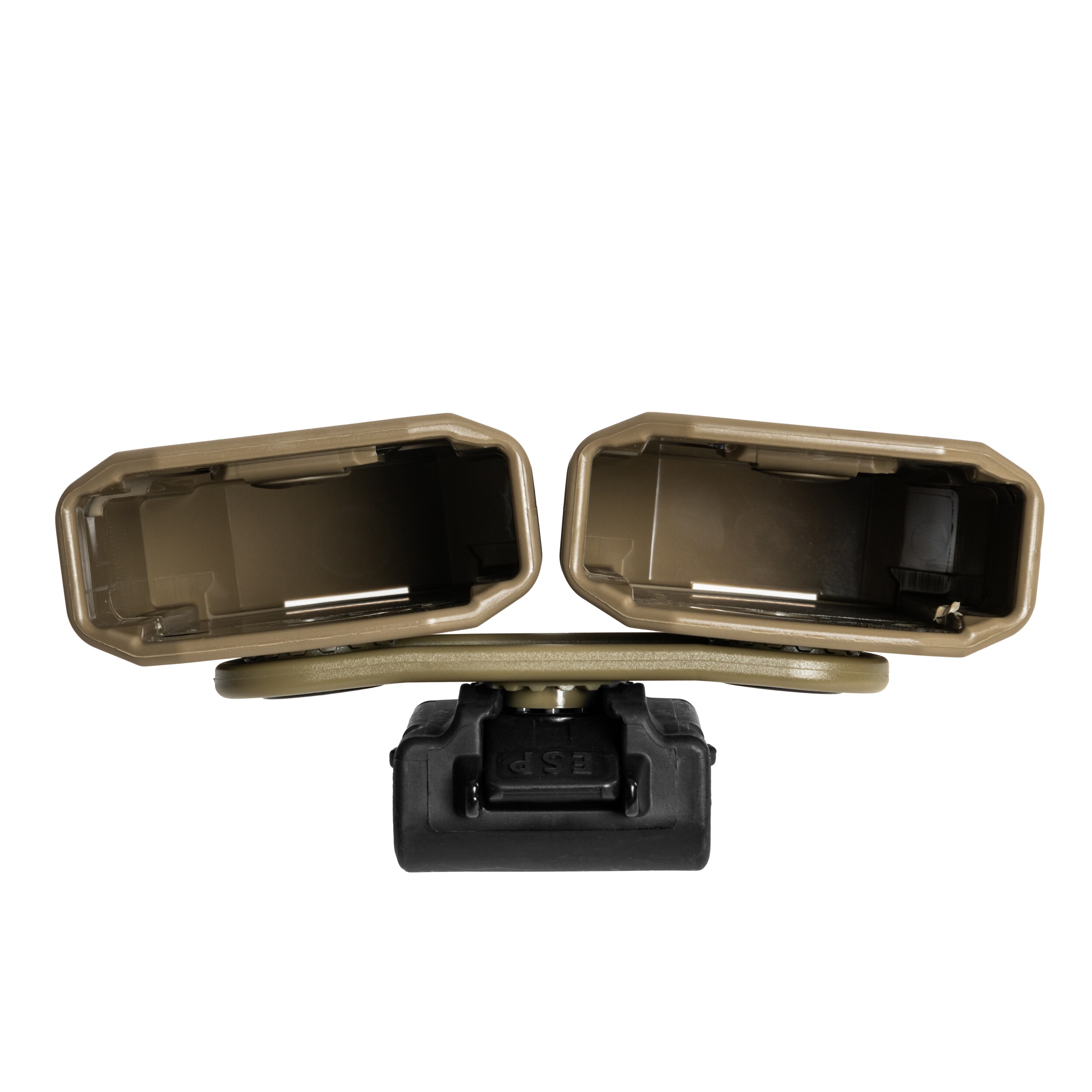 ESP Double swivel pouch with UBC-08 mount for 7.62 mm magazines - Khaki