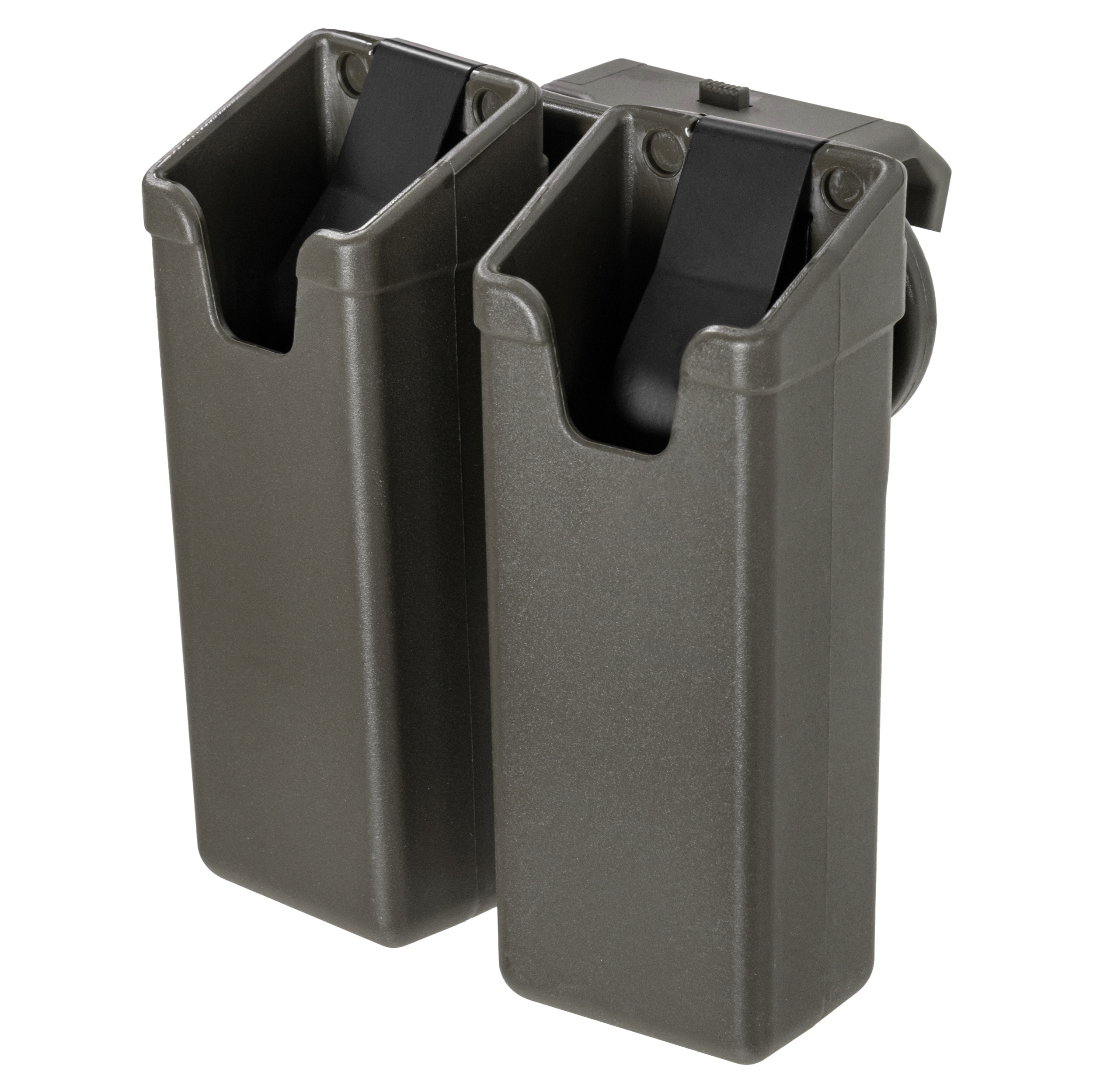 ESP Double Pouch with UBC-01 Clip mount for MP5/UZI/SA VZ.61 magazines - Olive Drab